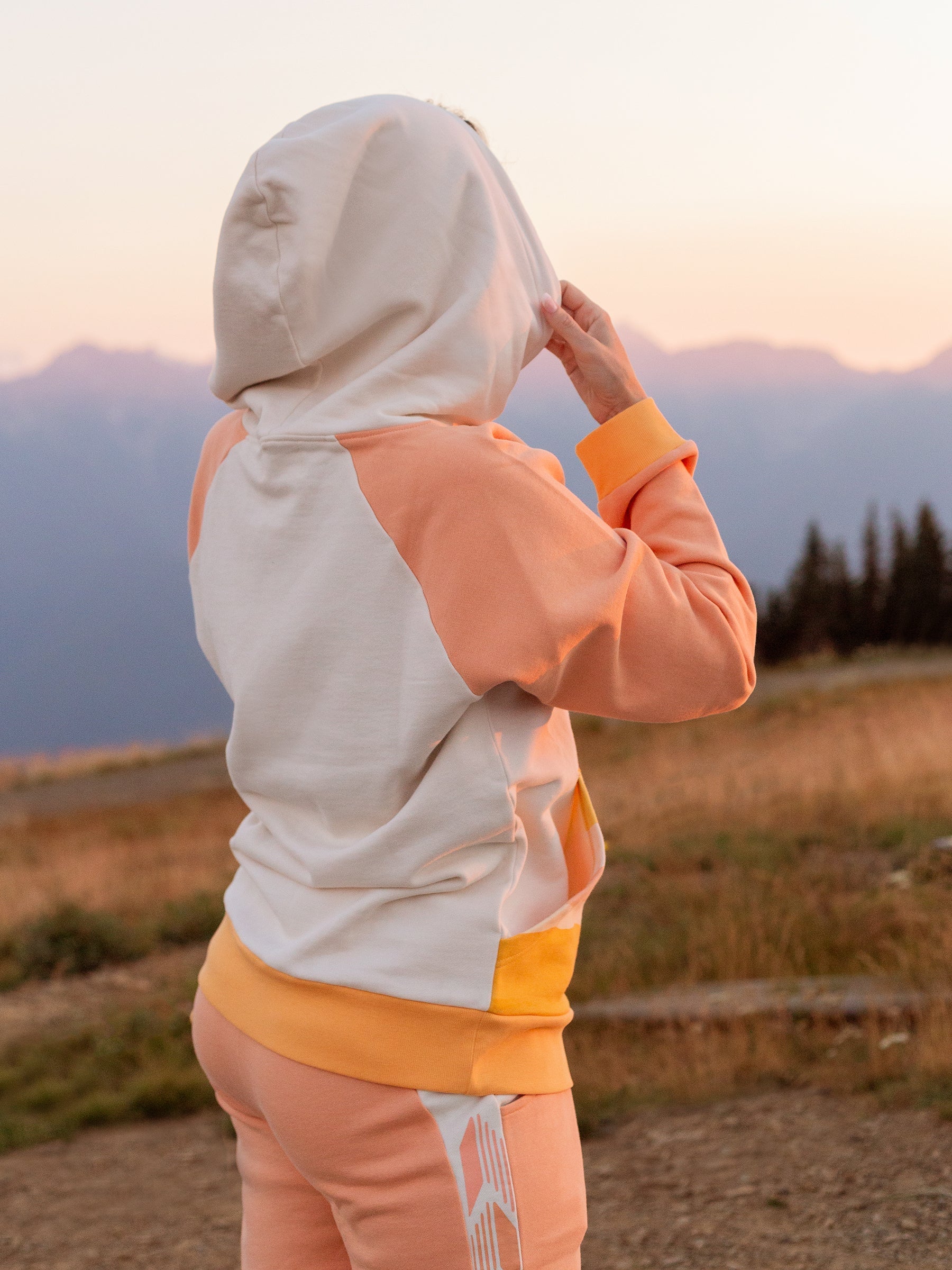 Sunburst Hoodie, a Organic Hoodie by Happy Earth Apparel