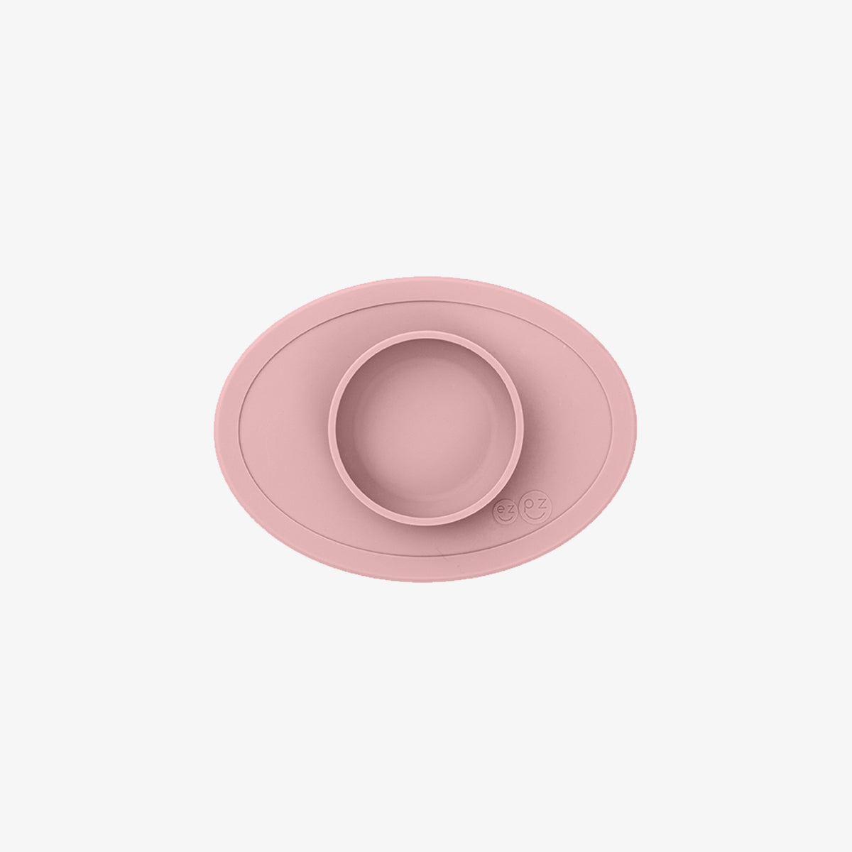 The Tiny Bowl in Blush by ezpz / Silicone Bowl for Babies that Fits on High Chairs #color_blush