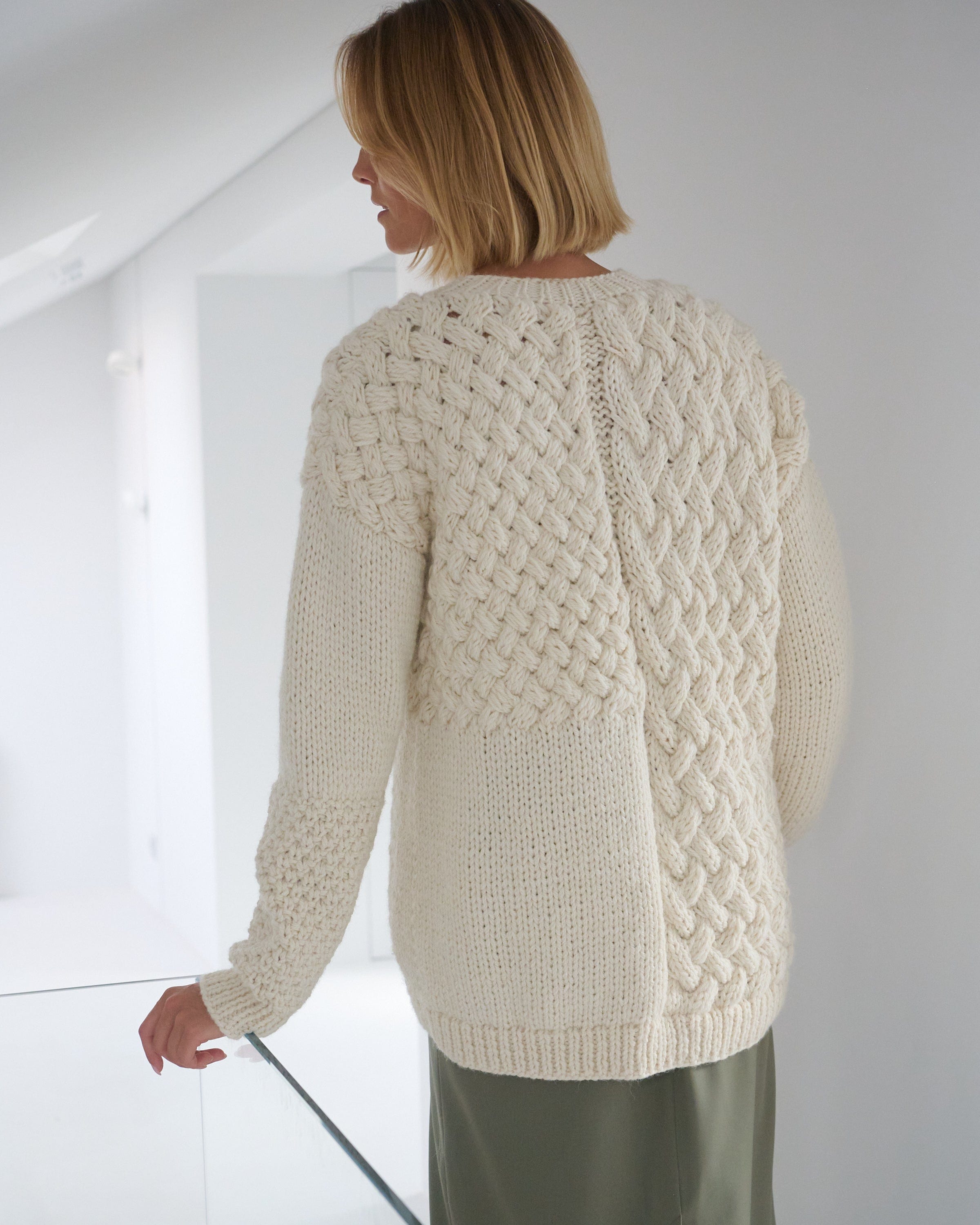 Heartbreaker Alpaca & Wool Sweater (Seal Salt)