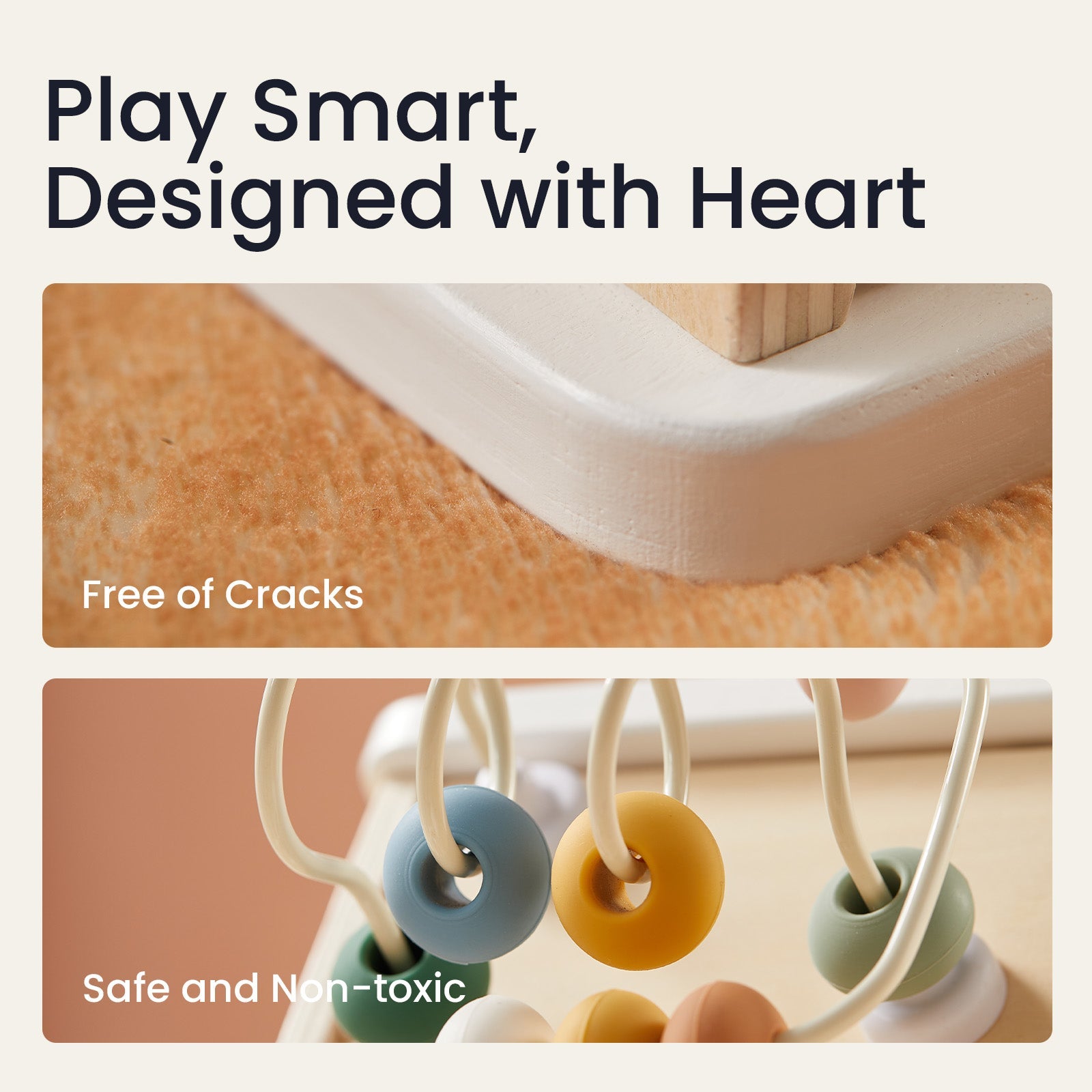 Cottage Activity Cube (Morandi)