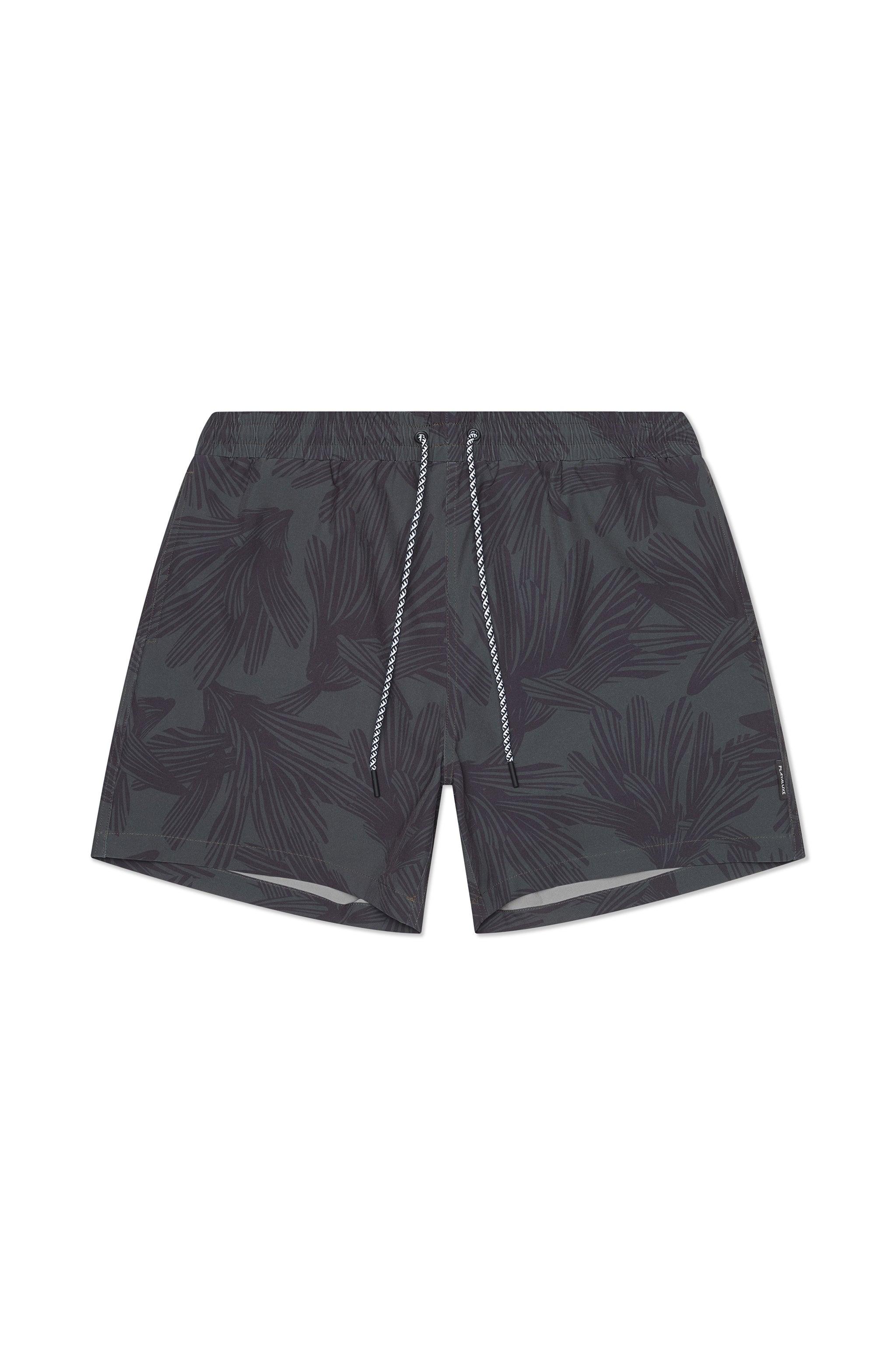 Tulum Volley Swim Trunk (Dark Olive)