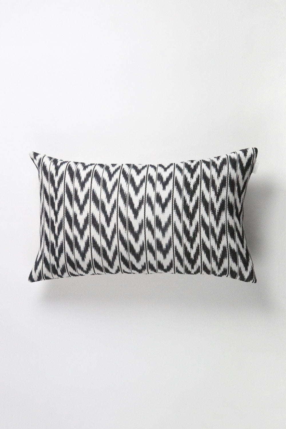 Toto Black & White Ikat Pillow