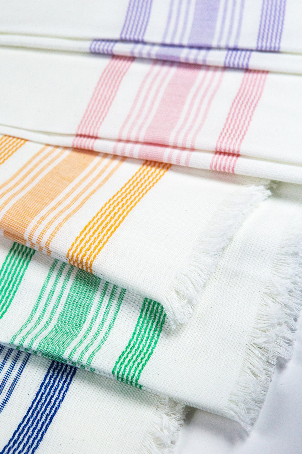 Kitchen Towel (White & Orange)