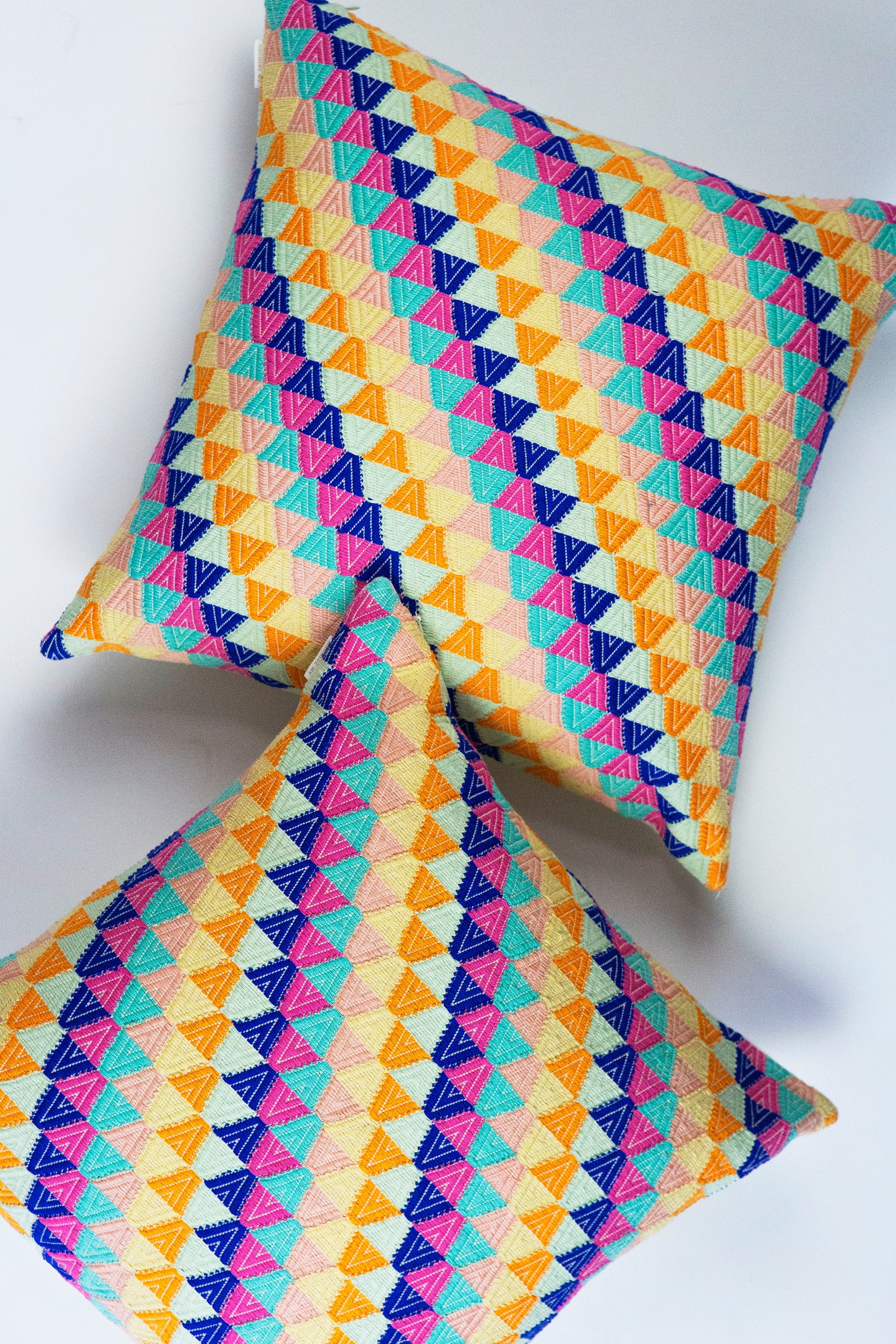 Nahuala Universe Pillow (Orange Multicolor)