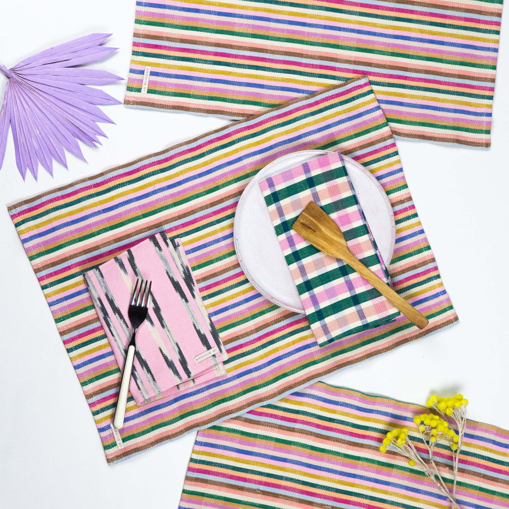 Valentina Rainbow Placemat