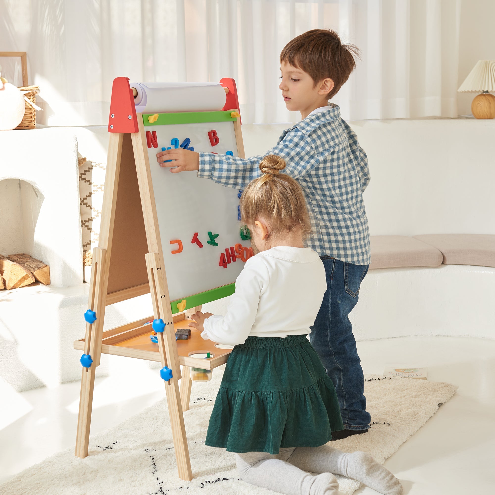 3-in-1 Art Easel for Kids