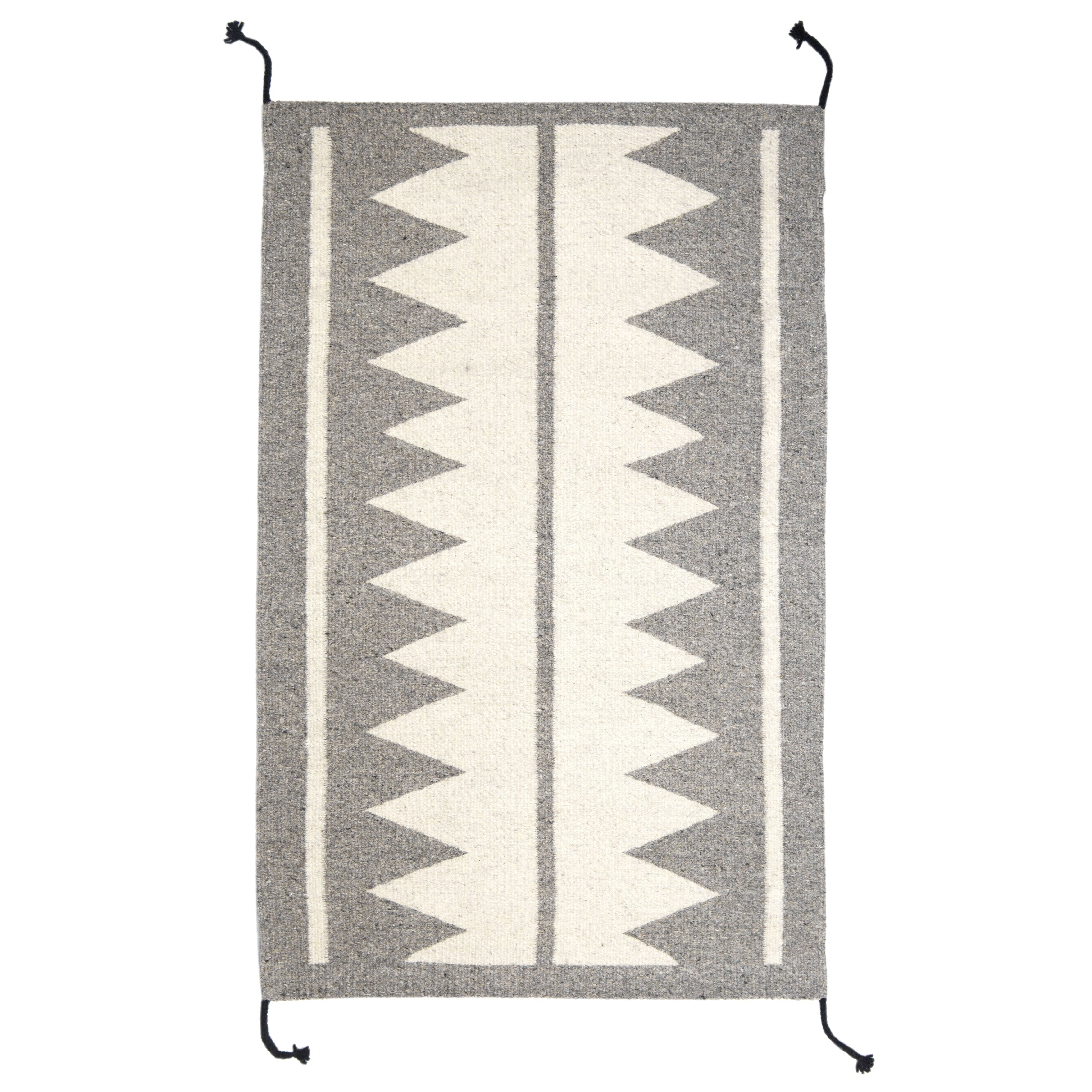 Zapotec Grey Rug 7