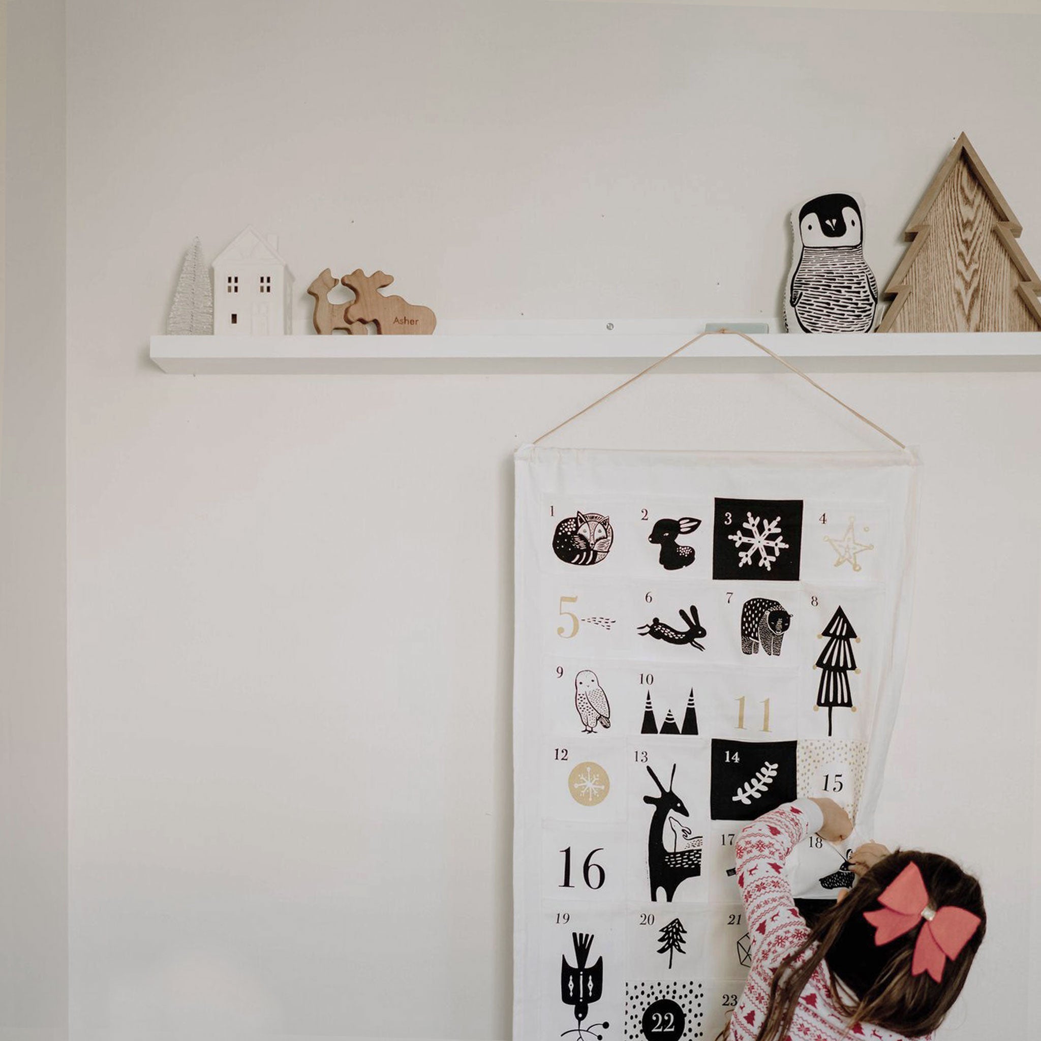 24 Pocket Advent Calendar (Winter Animals)