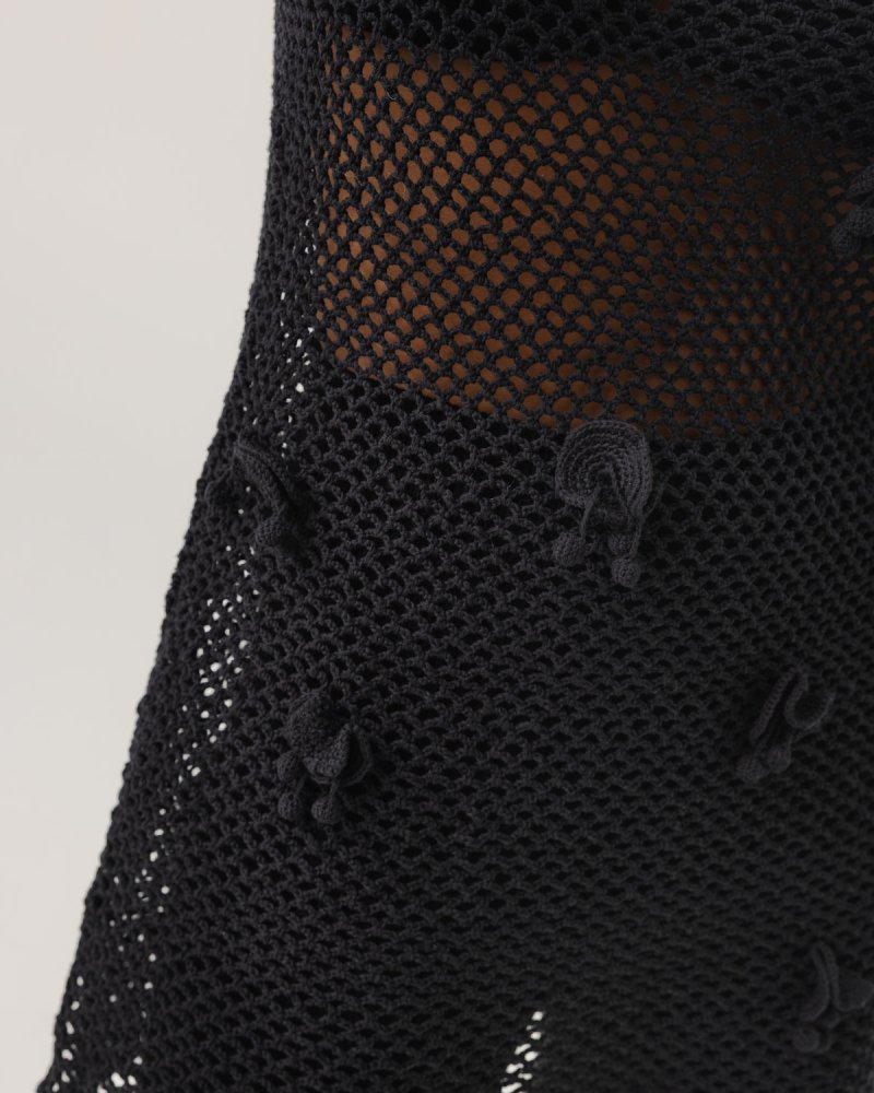 Aguonos Cotton Crochet Dress
