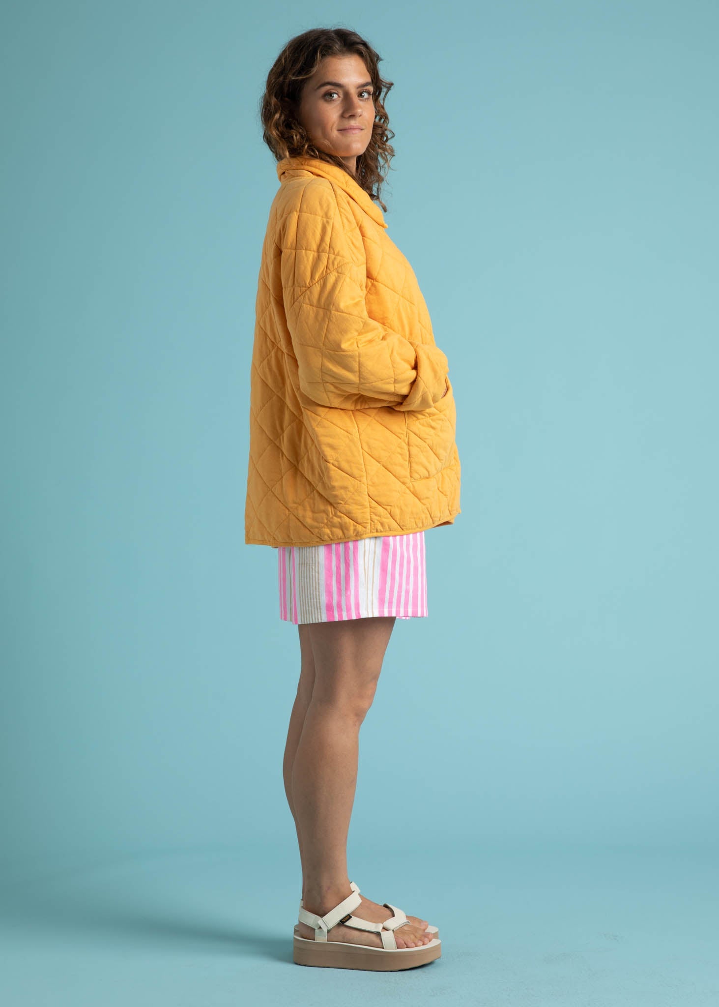 Countryside Quilted Jacket - Mango