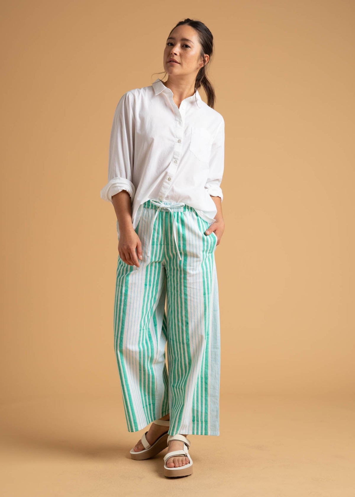Shore Pant (Seaglass & Cerulean)