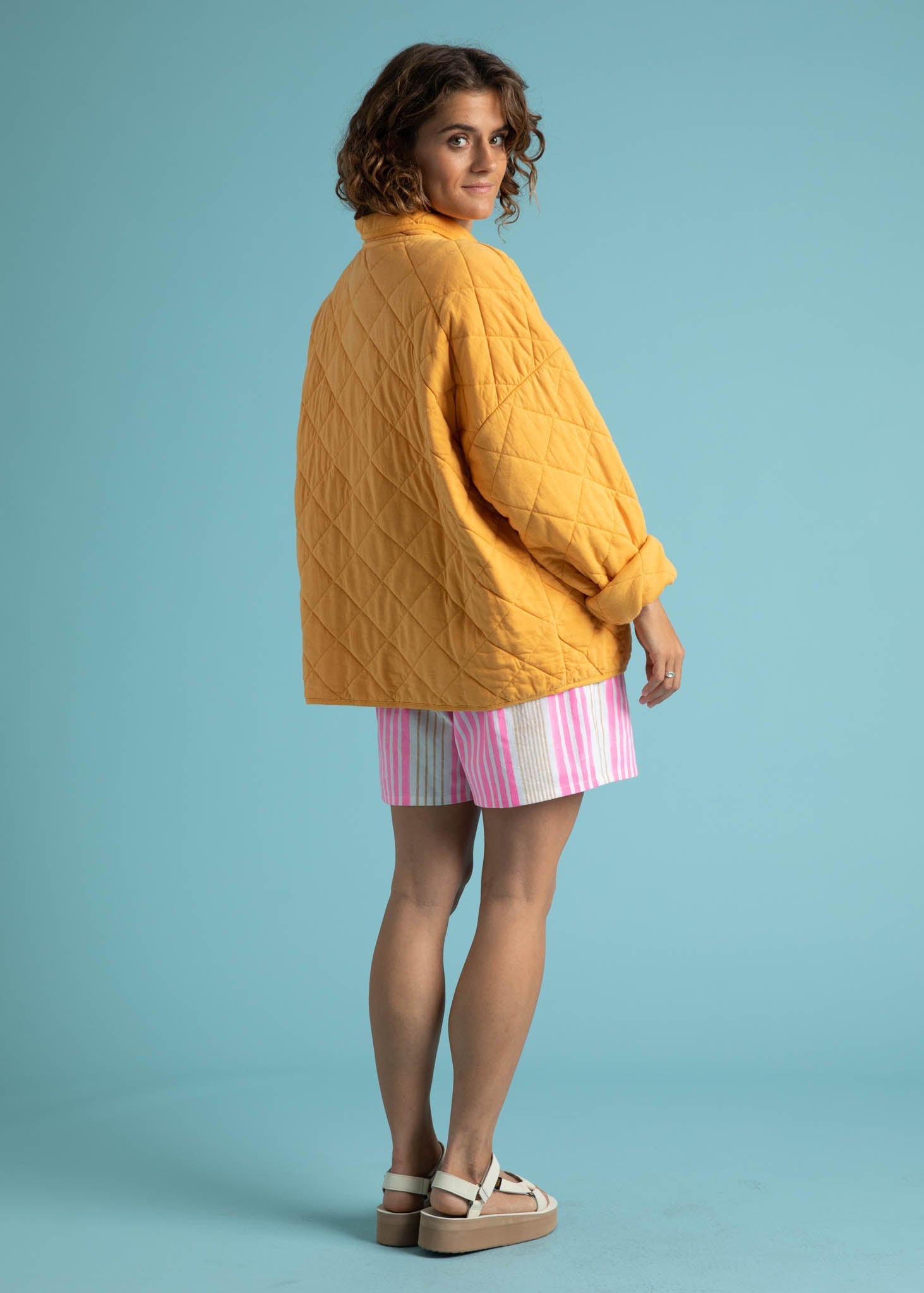 Countryside Quilted Jacket - Mango