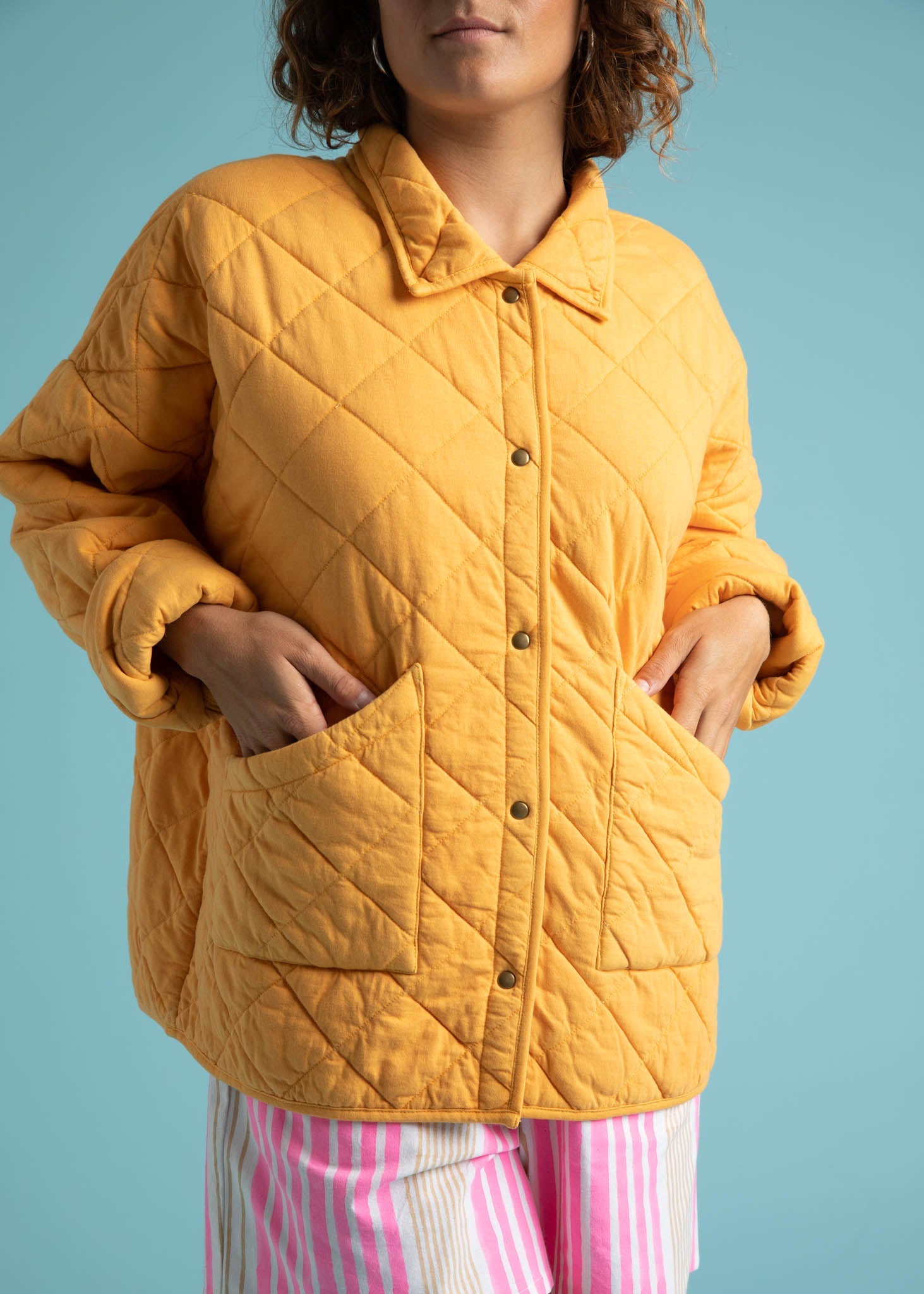 Countryside Quilted Jacket - Mango