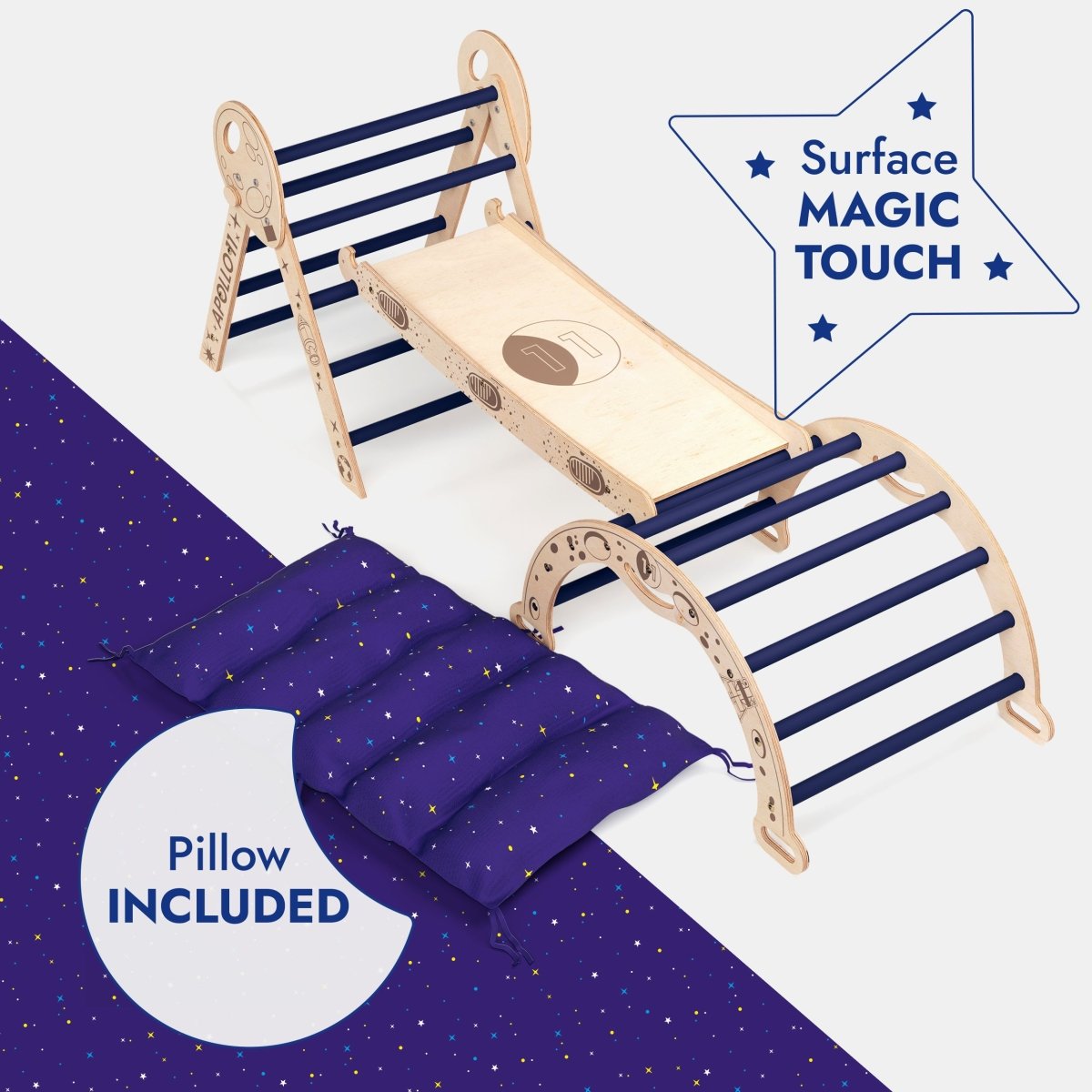4-in-1 Climbing Set (Apollo)