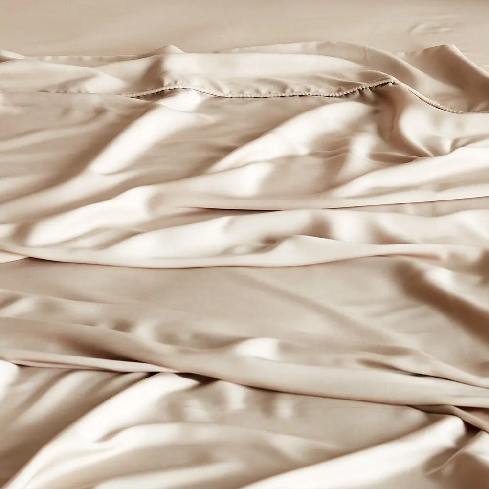 CleanBamboo® Signature Sateen Duvet Cover (Sand)