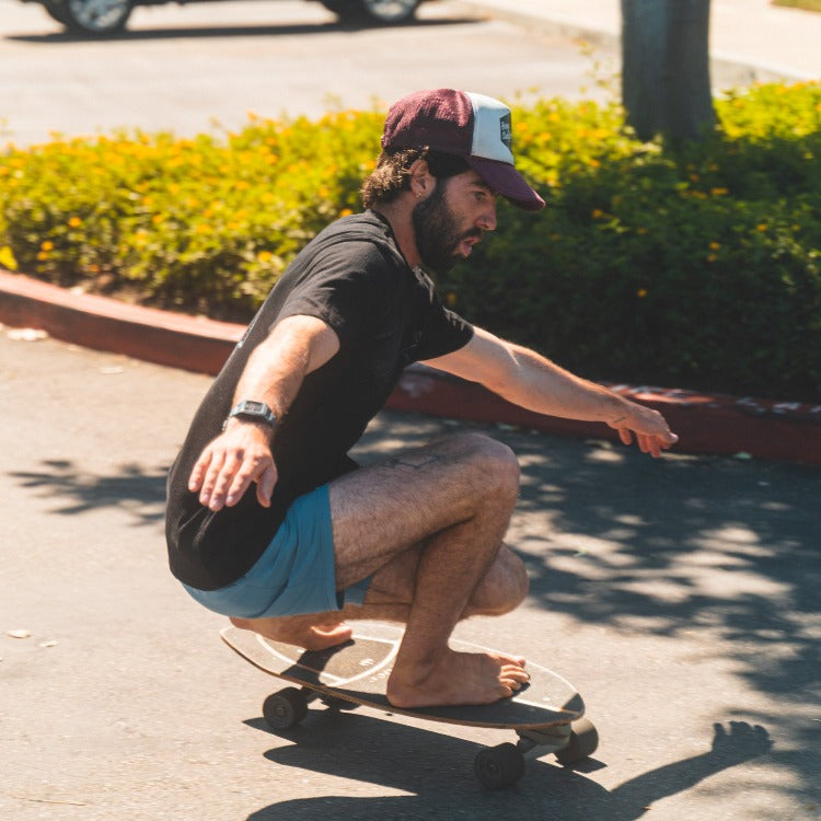Surfing Llama Tee (Black)