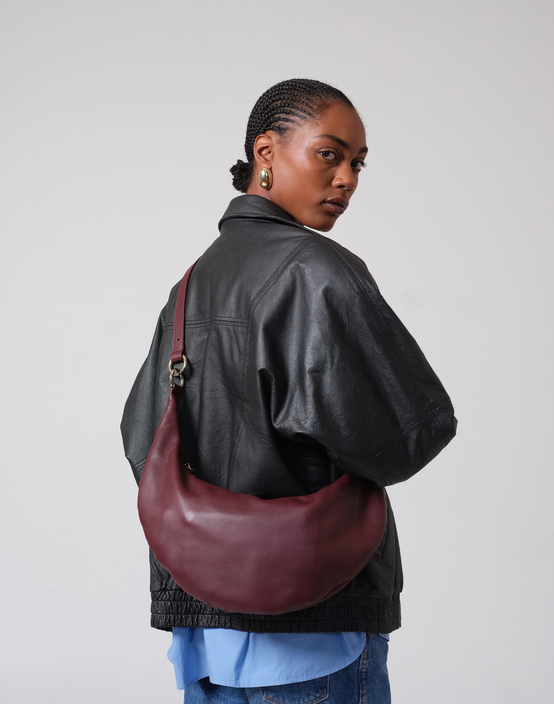 The Ring Bag (Burgundy)