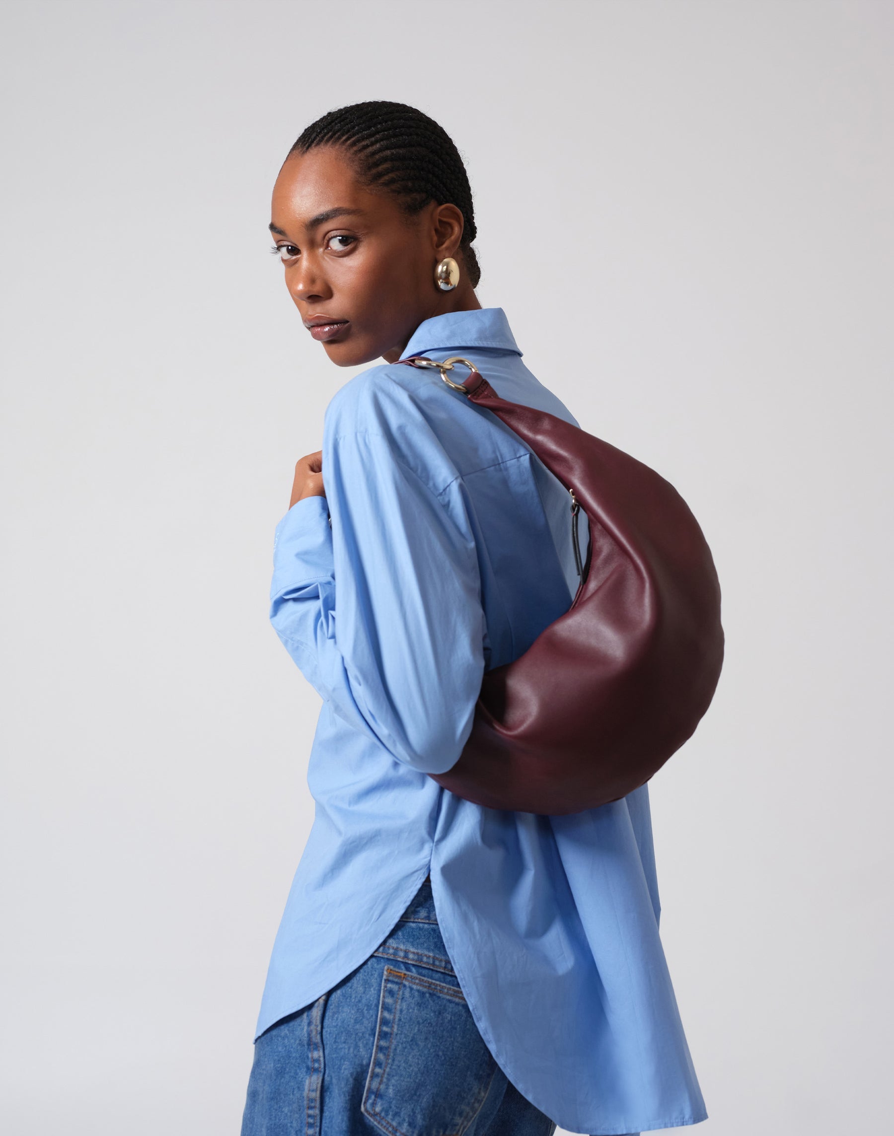 The Ring Bag (Burgundy)