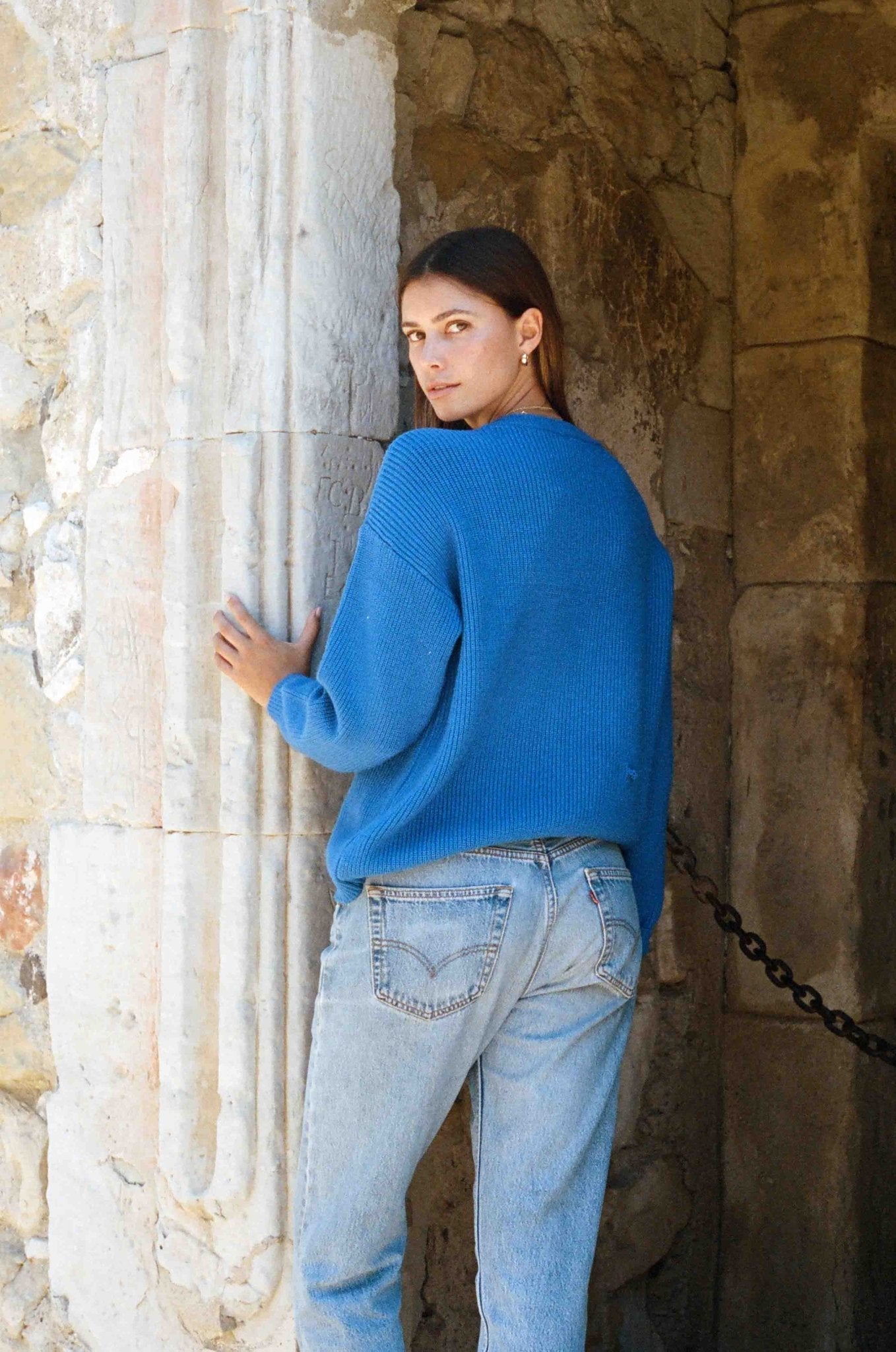 Charles Sweater (Commodore Blue)