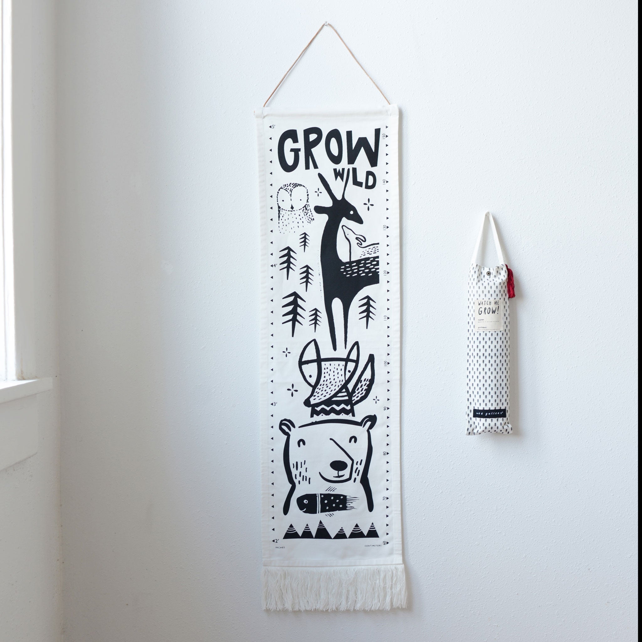 Canvas Growth Chart (Woodland)