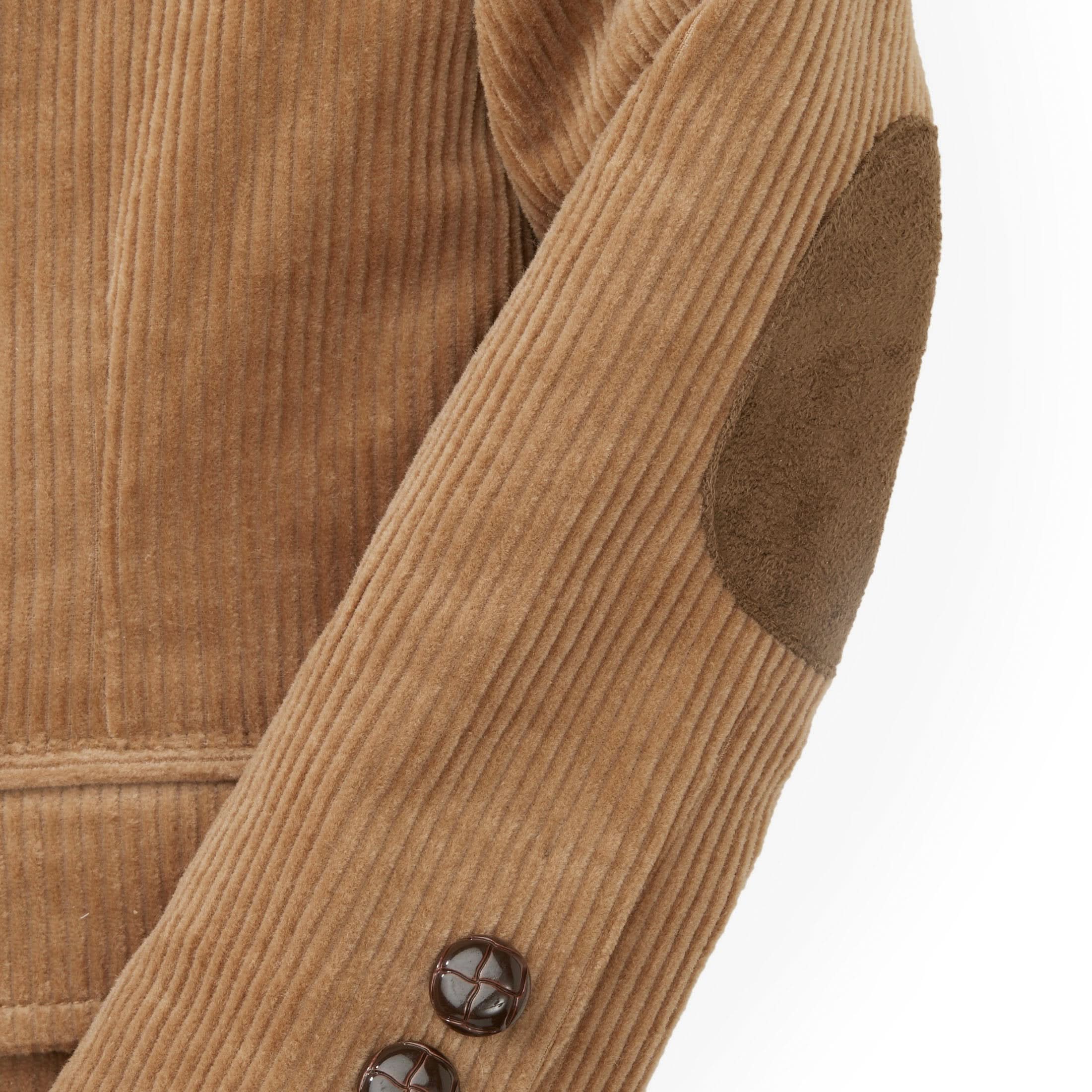 Corduroy Blazer with Elbow Patches (Brown 3M-24M)