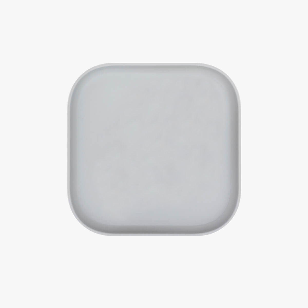 Mealtime Plate in Pewter / ezpz Basics Line / Stylish, Durable Plates for Big Kids #color_pewter