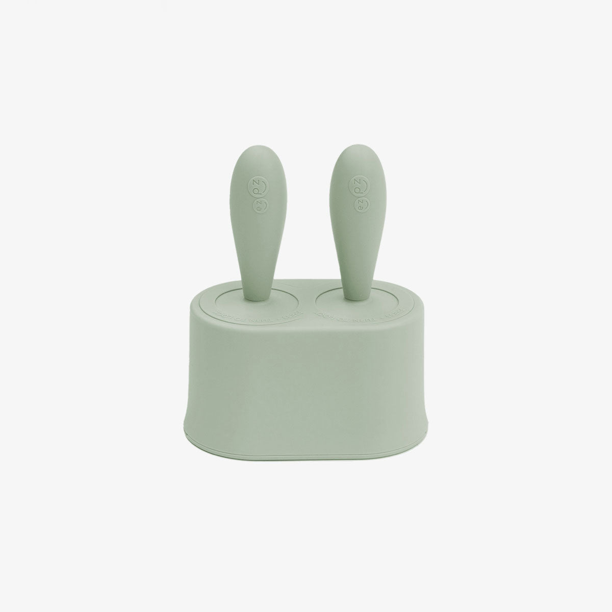 Tiny Pops in Sage Green / Silicone Popsicle Mold for Babies, Frozen Puree & Breastmilk Popsicles #color_sage