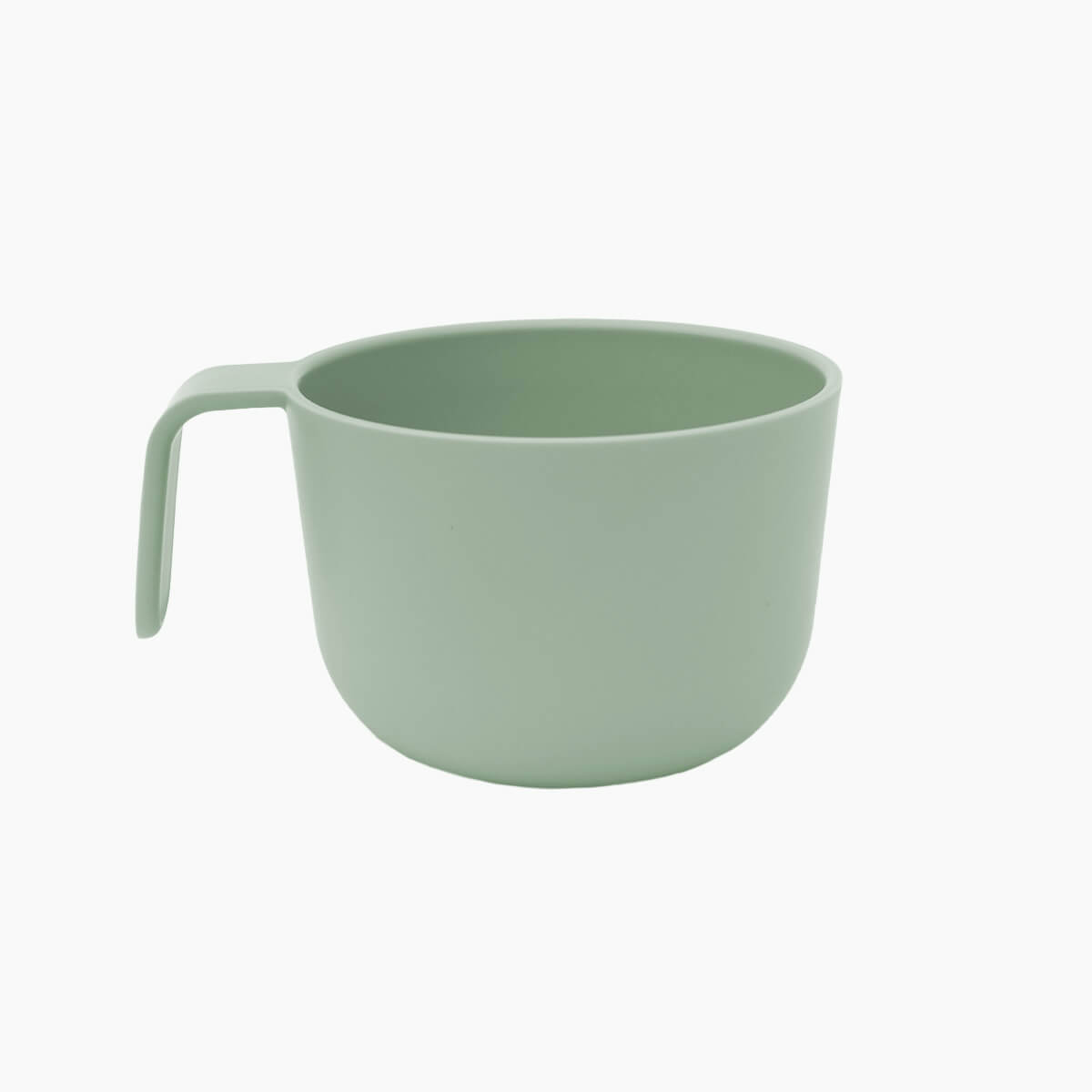 Snack Bowl in Sage / ezpz Basics Line / Bowl with Handle and Lid for Kids #color_sage