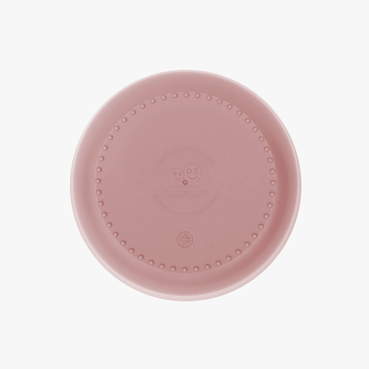 Mealtime Bowl in Blush / ezpz Basics Line / Stylish Bowls for Big Kids #color_blush