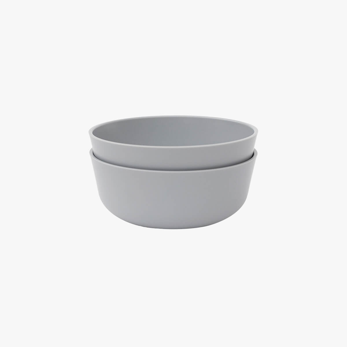 Mealtime Bowl in Pewter / ezpz Basics Line / Stylish Bowls for Big Kids #color_pewter