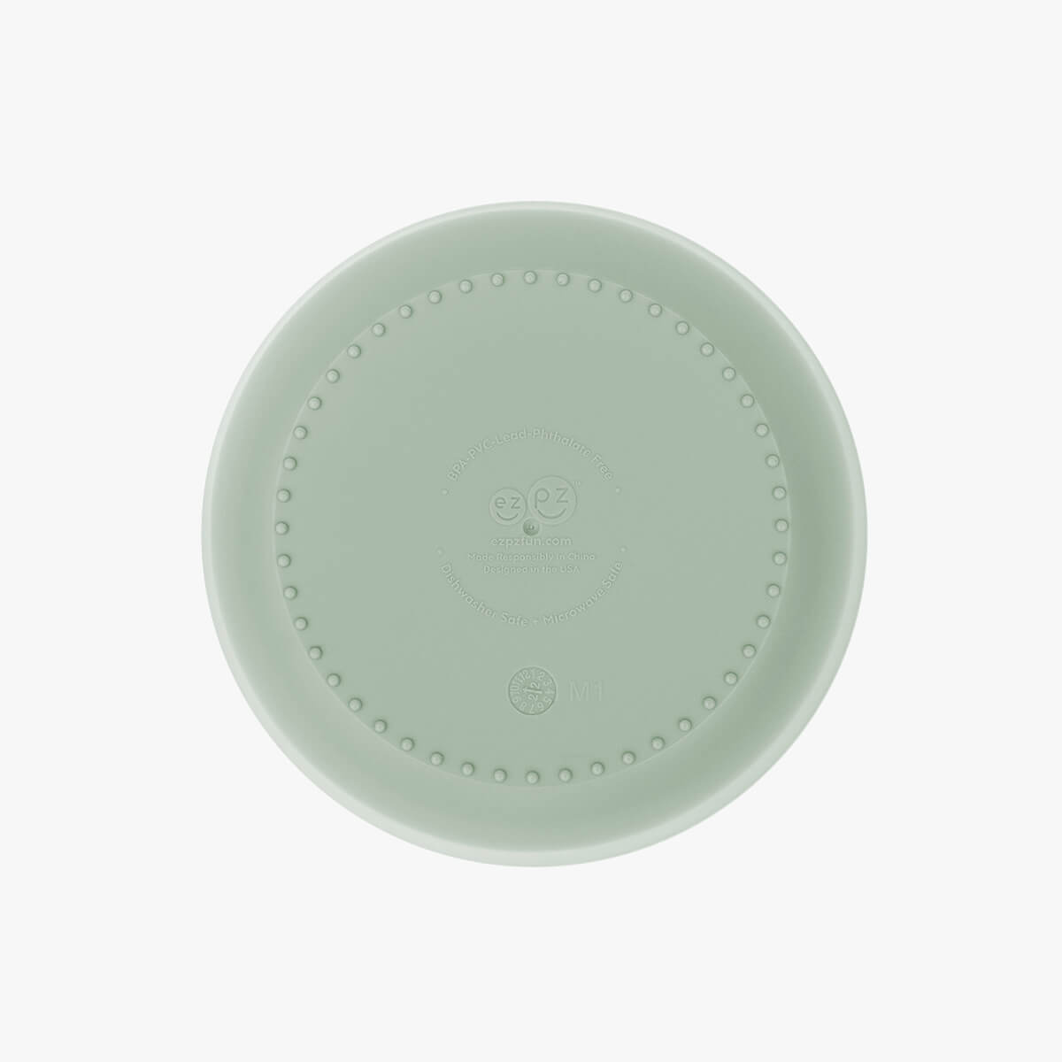 Mealtime Bowl in Sage / ezpz Basics Line / Stylish Bowls for Big Kids #color_sage