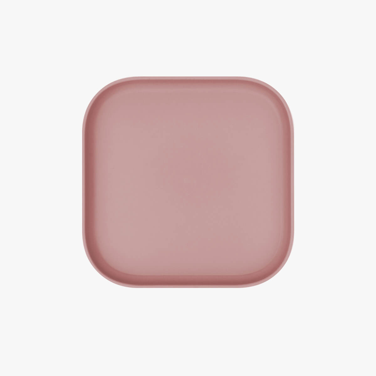 Mealtime Plate in Blush / ezpz Basics Line / Stylish, Durable Plates for Big Kids #color_blush