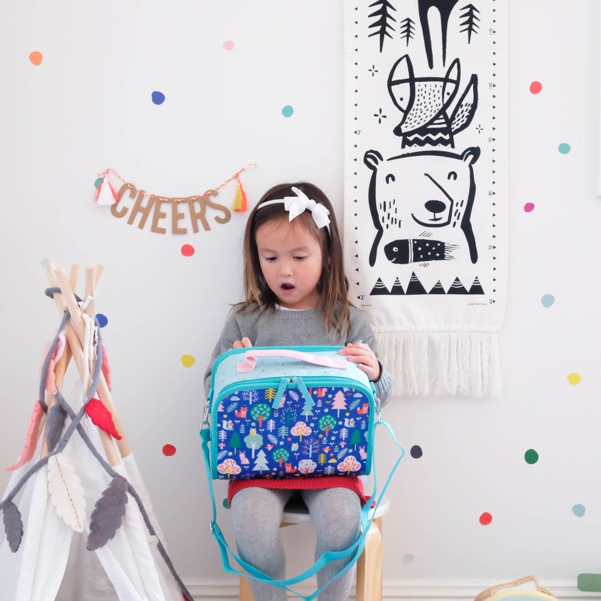 Canvas Growth Chart (Woodland)