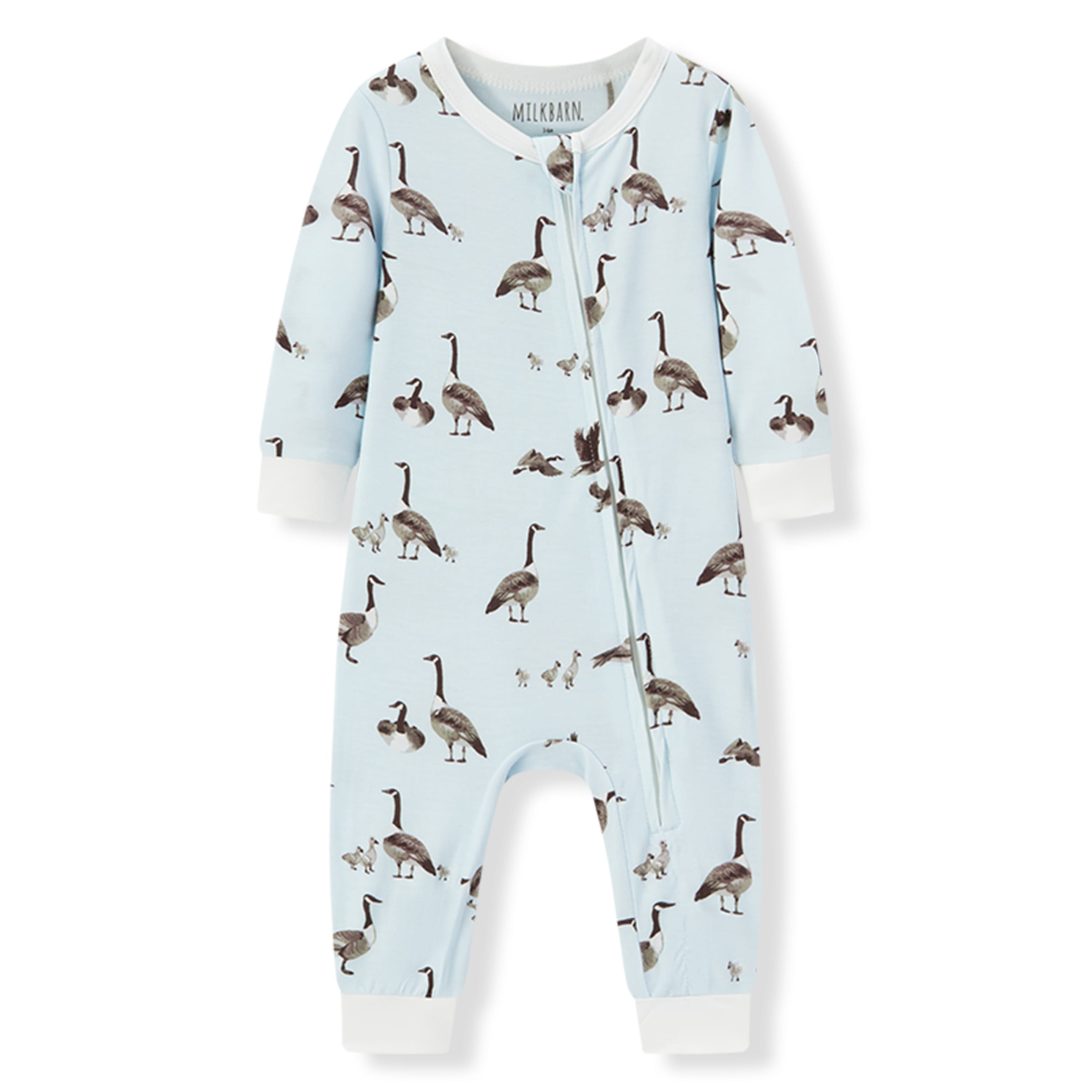 Goose Luxe Stretch Zipper Pajama
