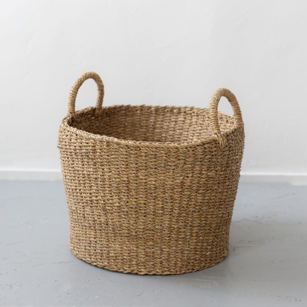 Harvest Round Base Laundry Basket
