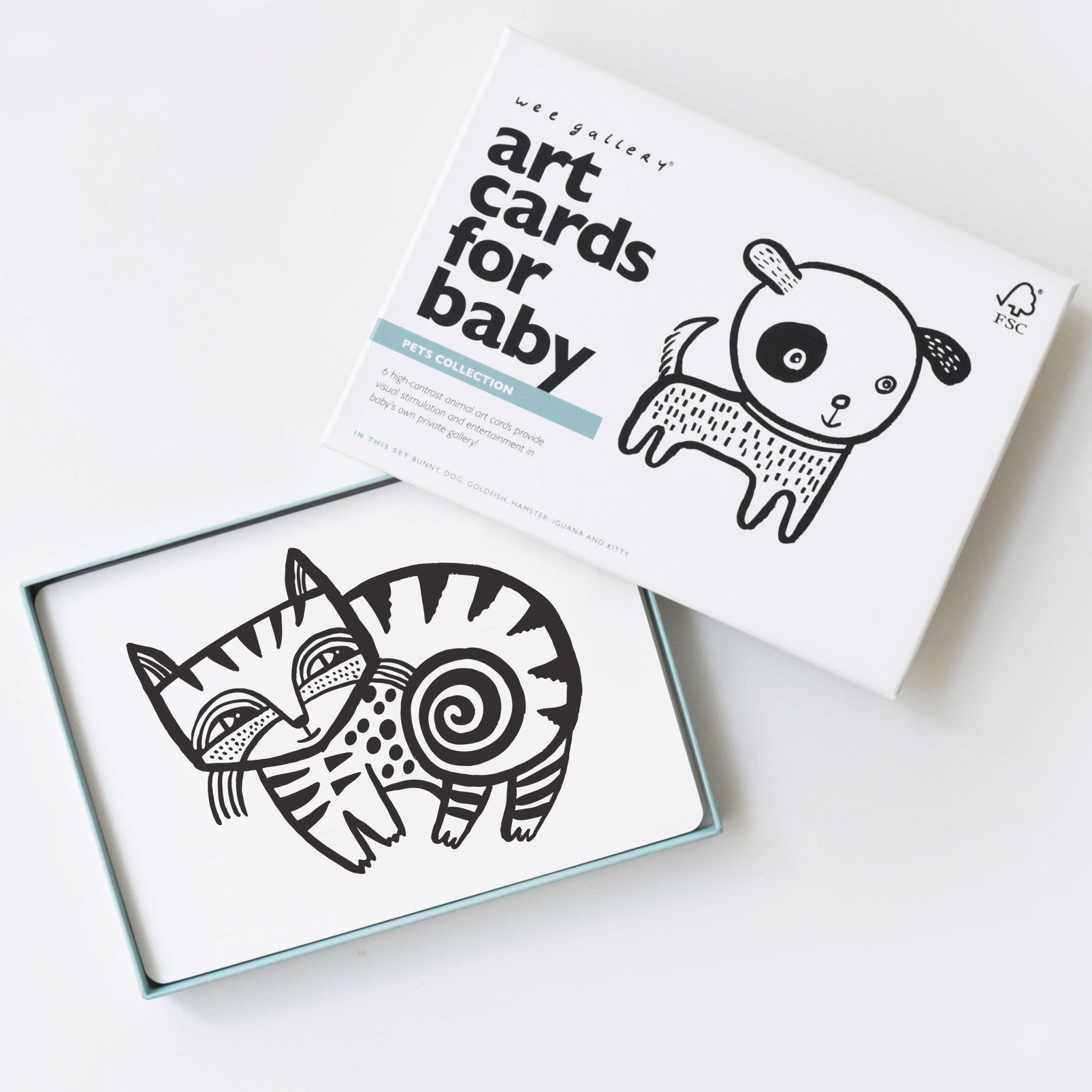 Art Cards for Baby (Pets Collection)