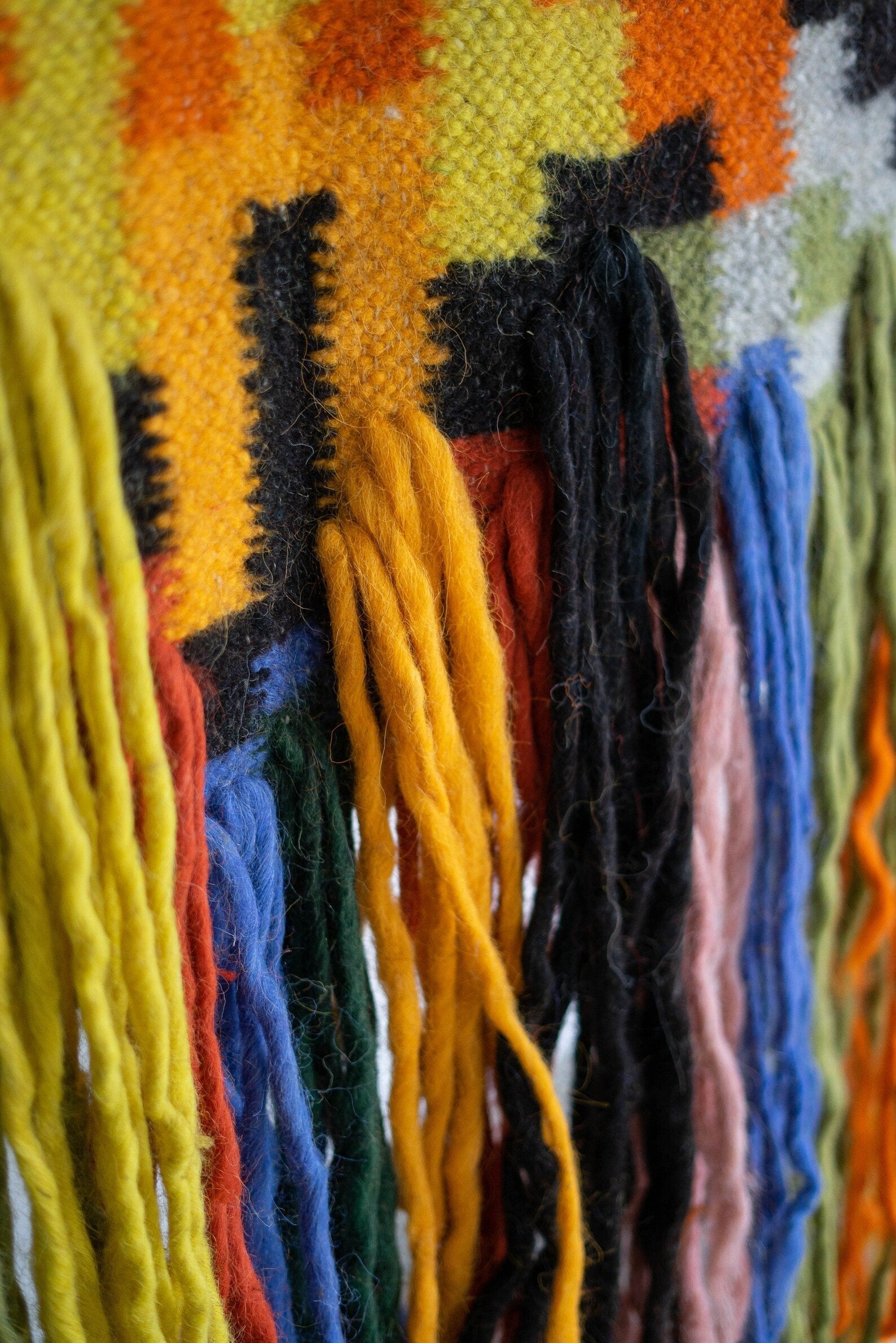 Wool Wall Hanging (Traditional Carpathian Pattern)