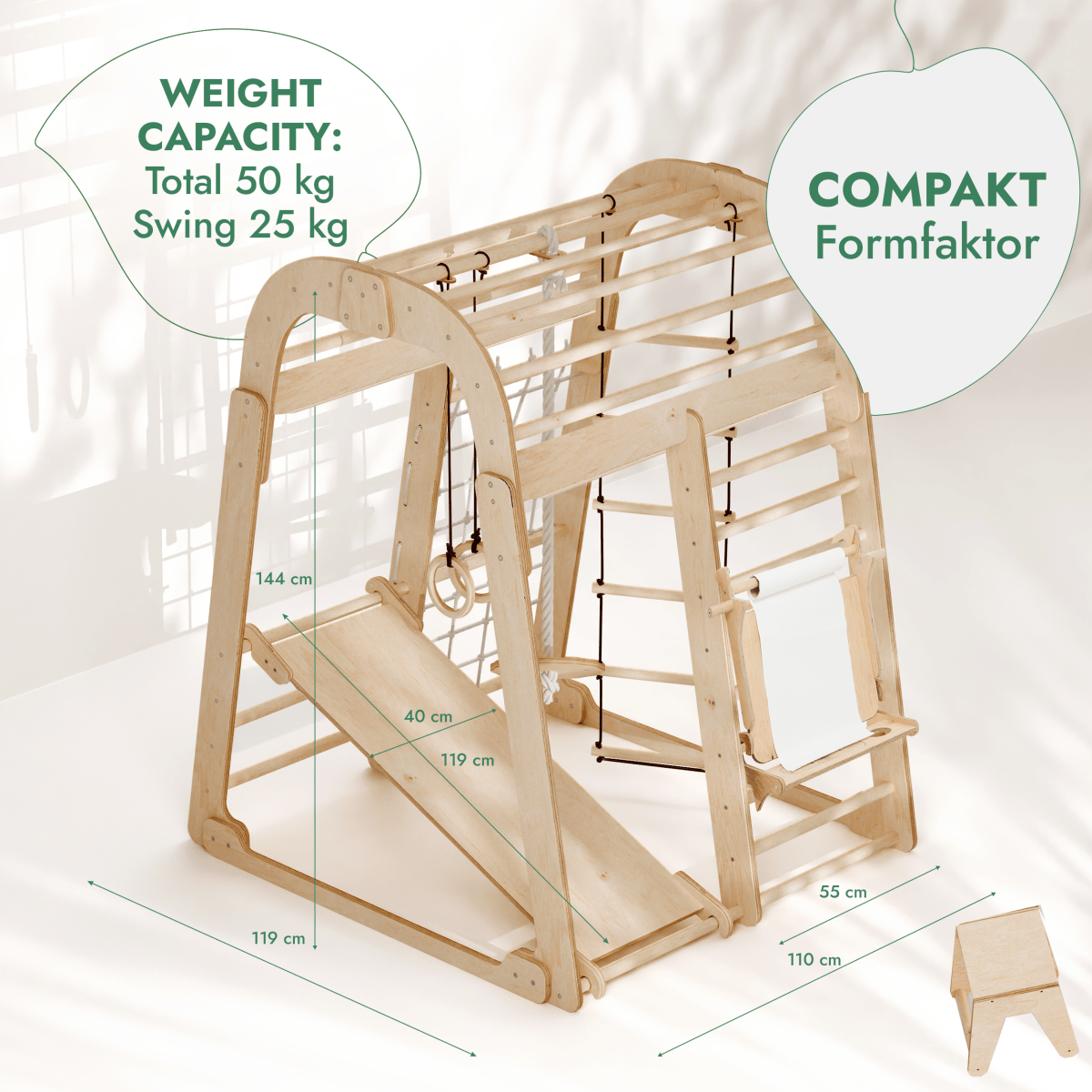 7-in-1 Indoor Playground