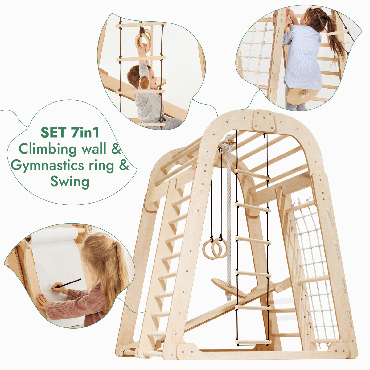 7-in-1 Indoor Playground
