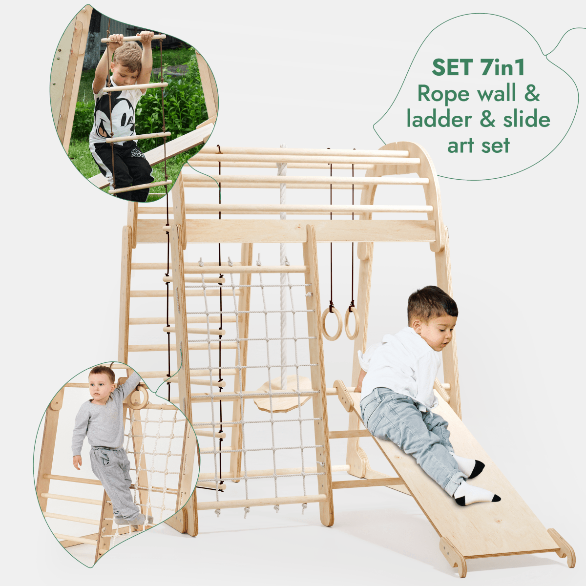 7-in-1 Indoor Playground