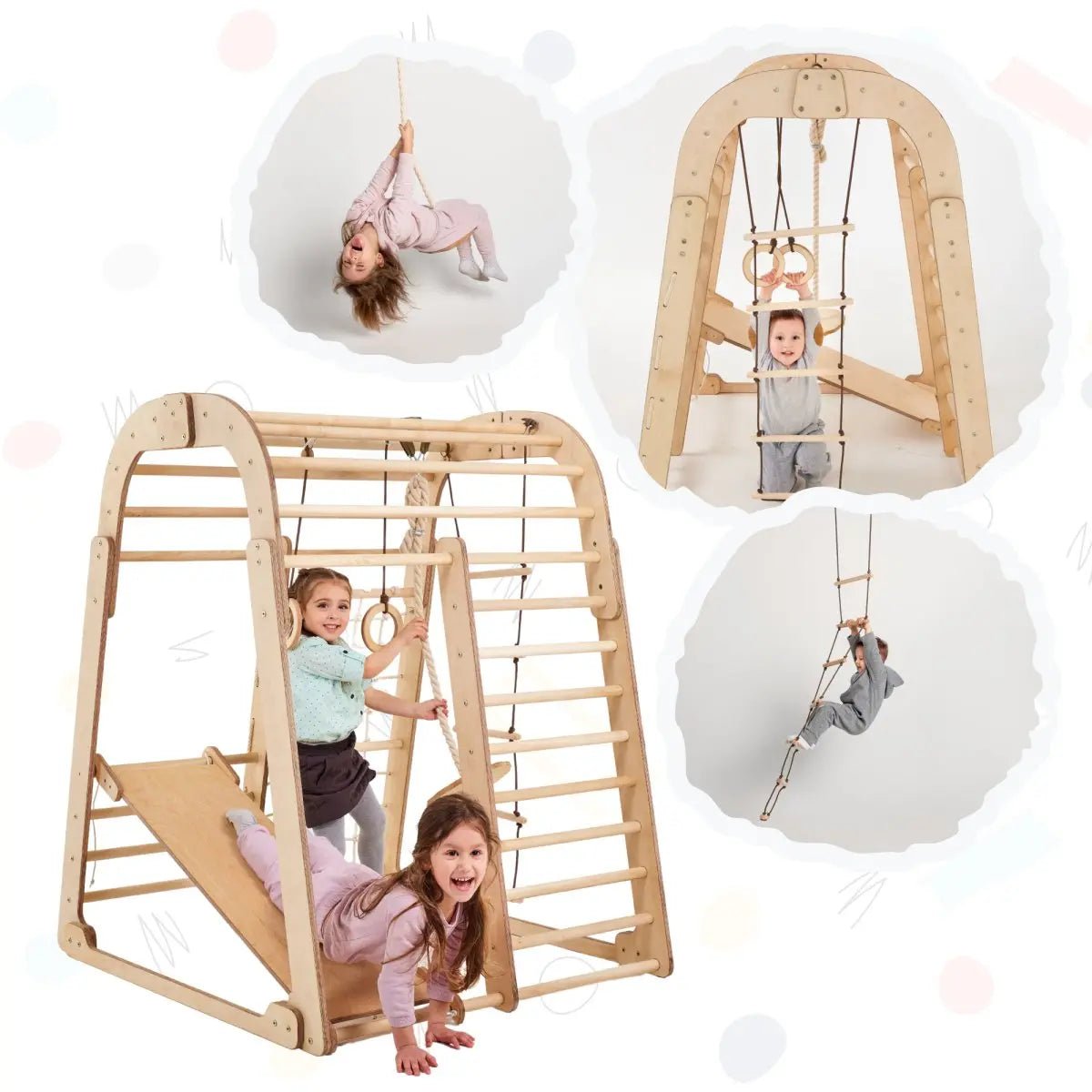 Indoor Wooden Playground