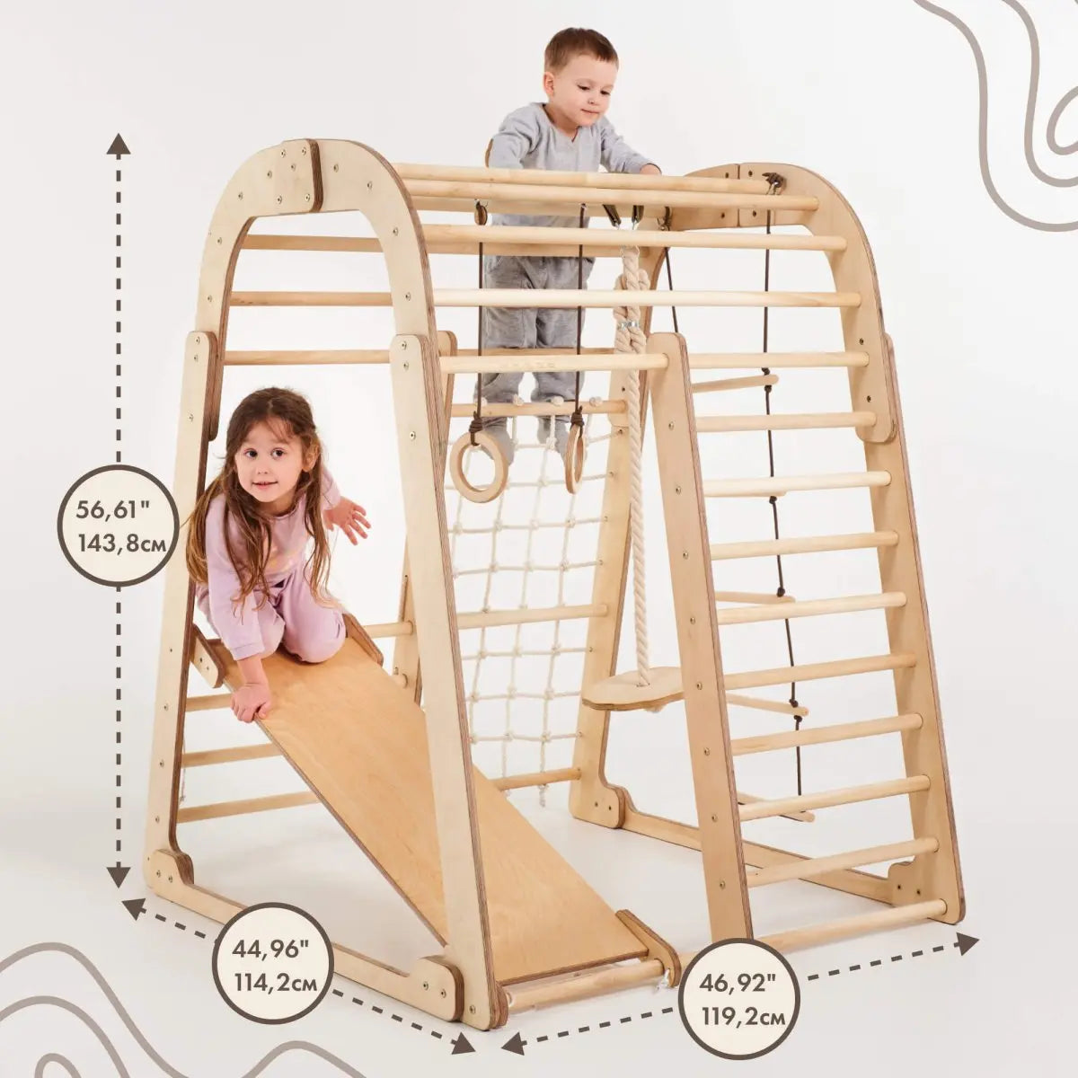 Indoor Wooden Playground