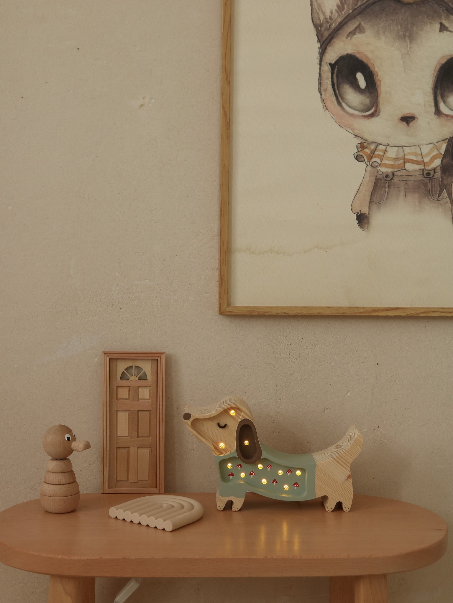 Mini Puppy Lamp
