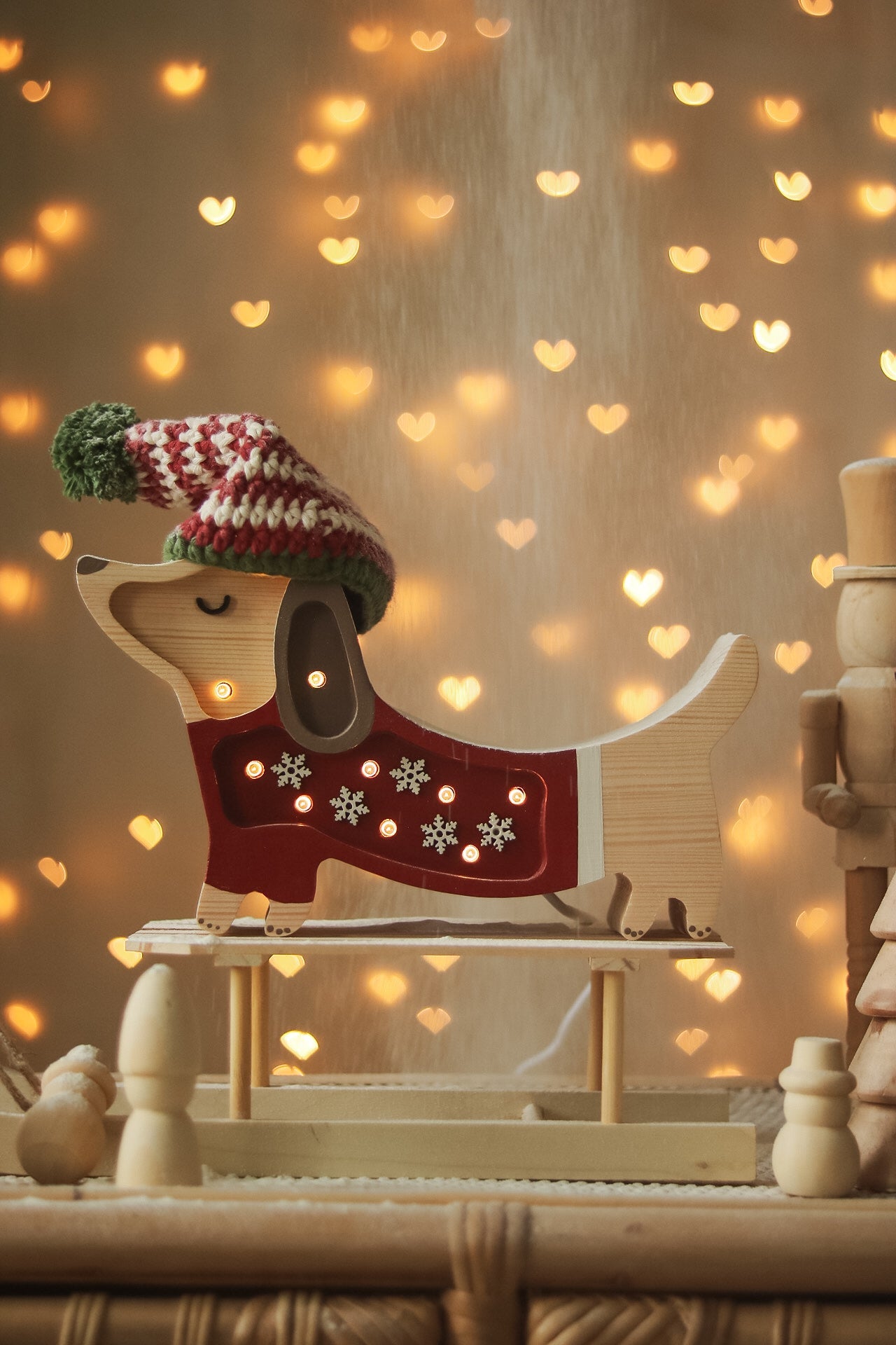 Mini Holiday Puppy Lamp (Limited Edition)
