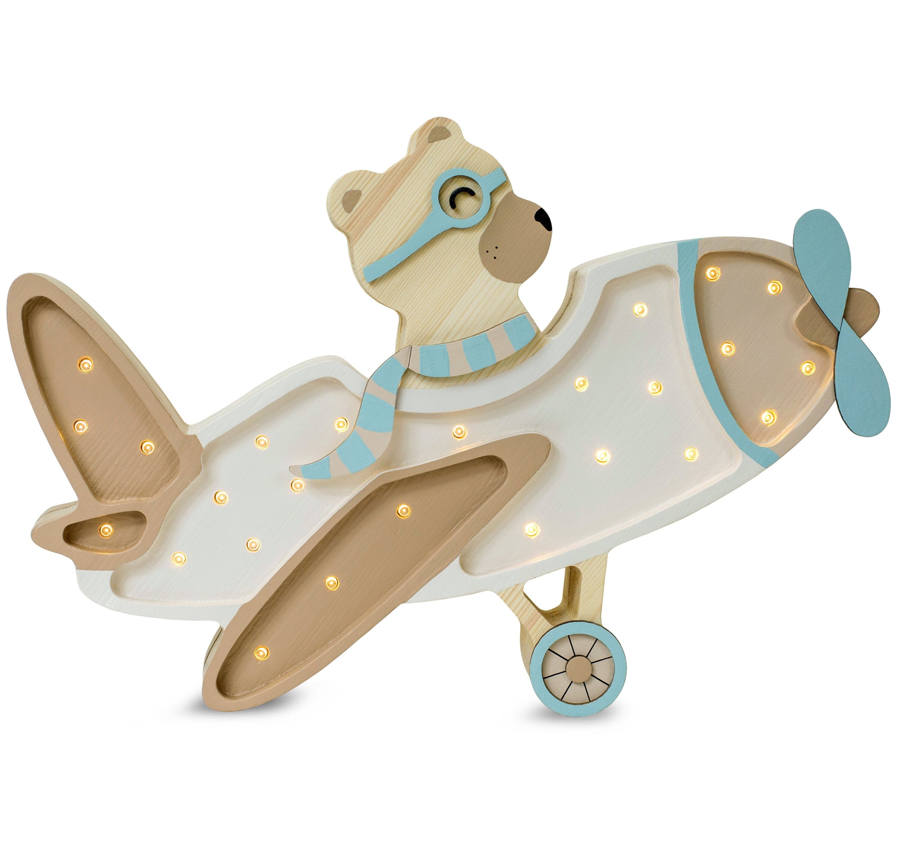 Vintage Plane Lamp