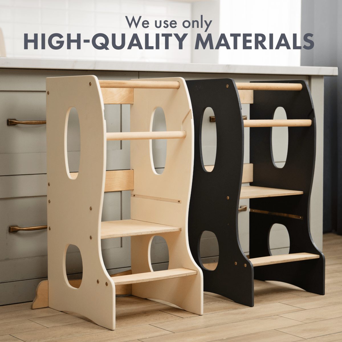 Stable Montessori Learning Tower (Ivory)