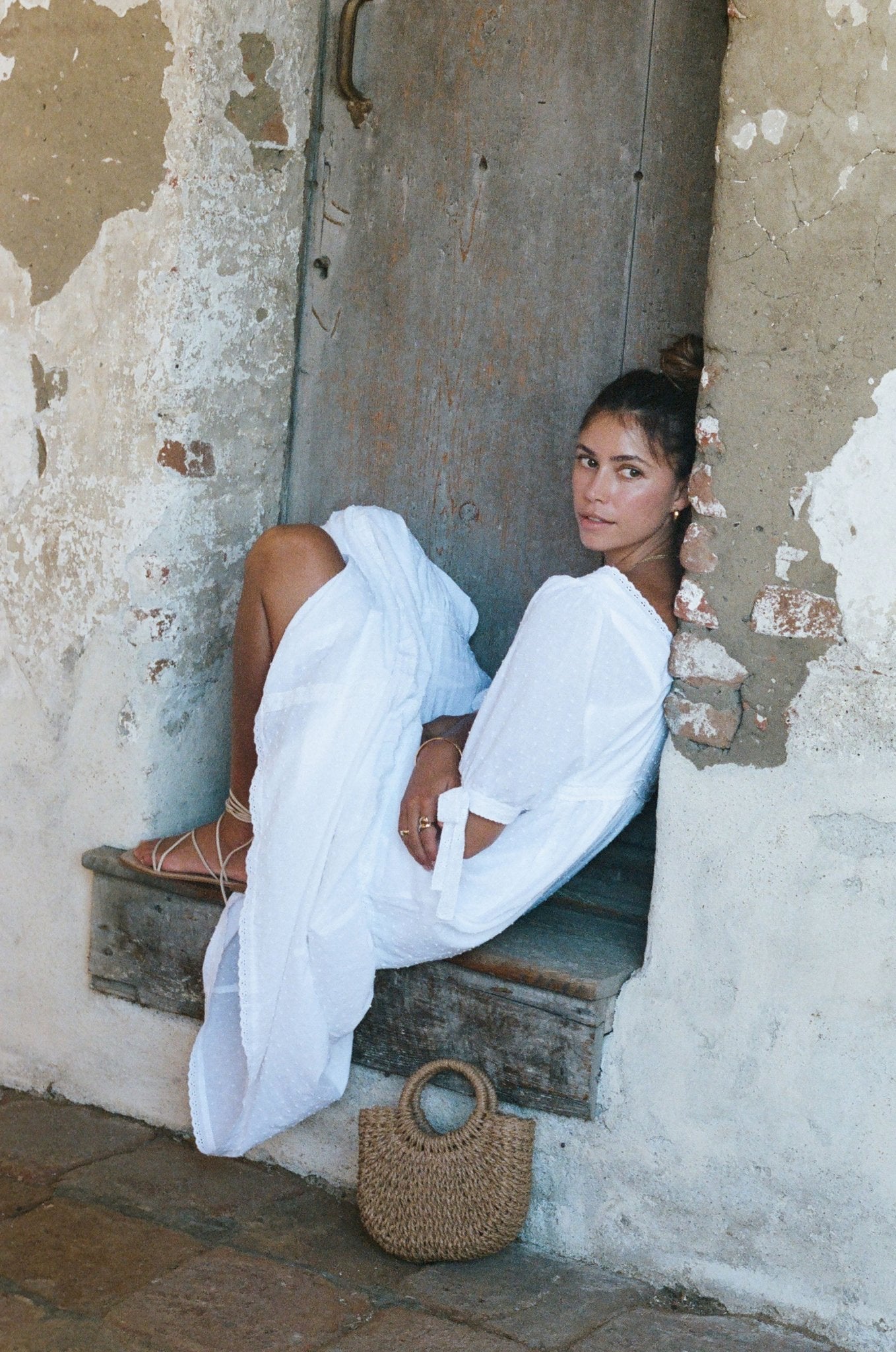 Parker Dress (White)