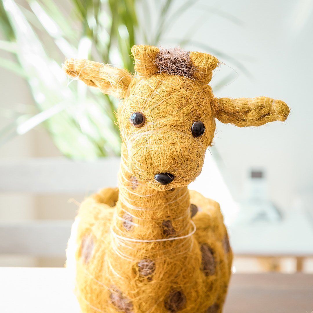 Planters - Giraffe Planter - Coco Coir Planter | LIKHÂ - LIKHÂ