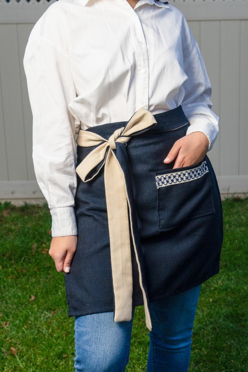 Kuffiyeh Apron (Blue)