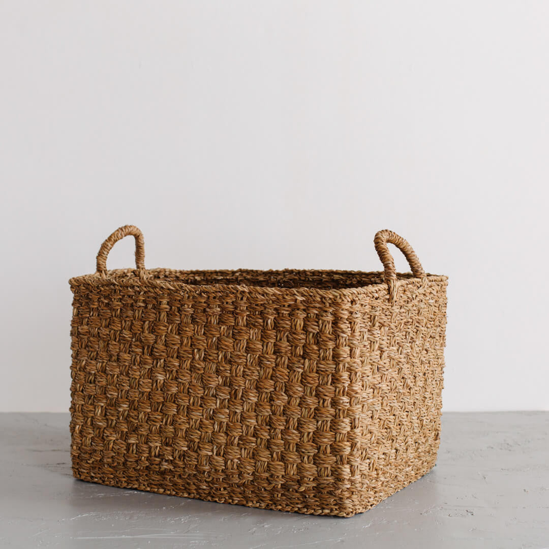 Harvest Chatai Weave Rectangle Basket